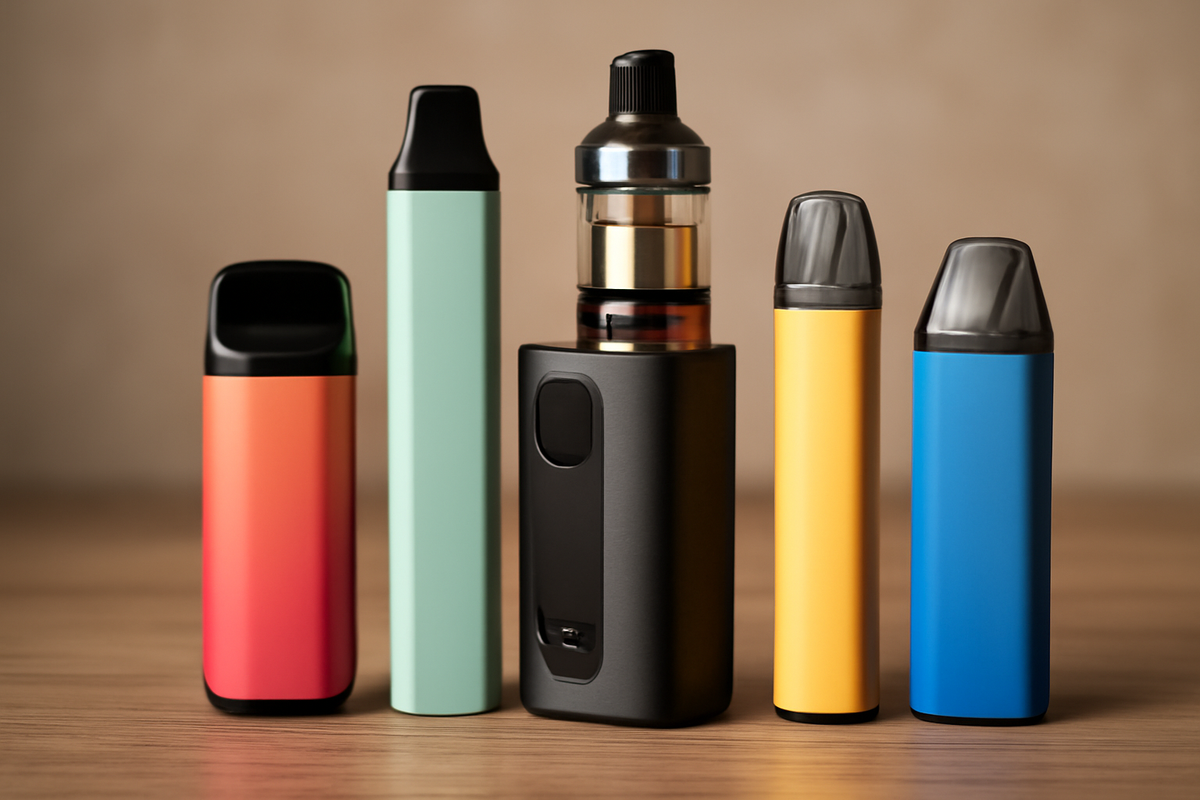 Tipos de Vapes: Qual é o certo para ti?-Canapuff