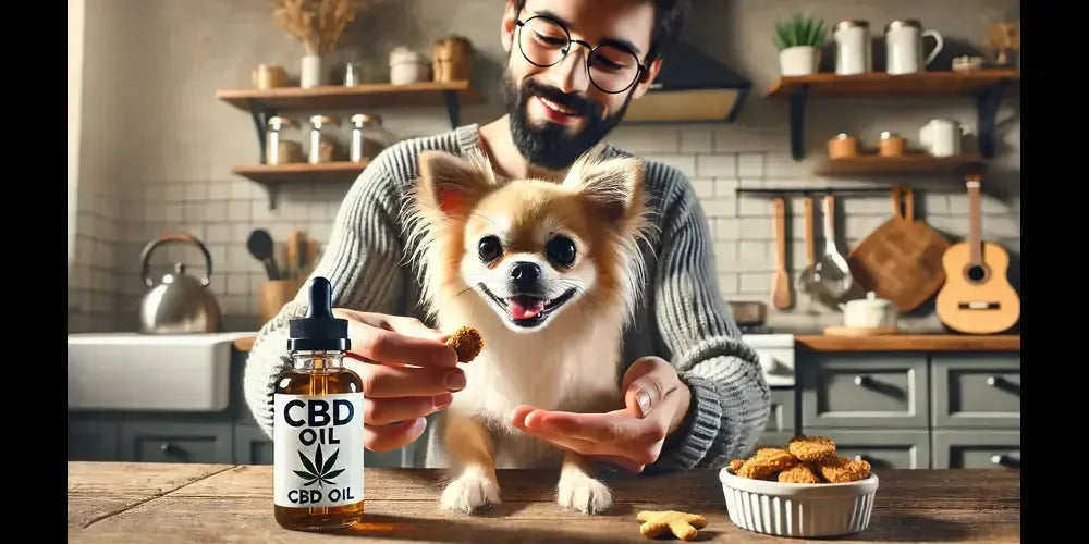 CBD com sabor a bacon para cães