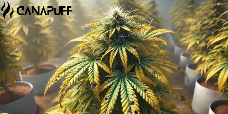 Sintomas da folha de cannabis