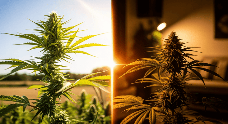 Qual é a diferença entre Sativa e Indica-Canapuff