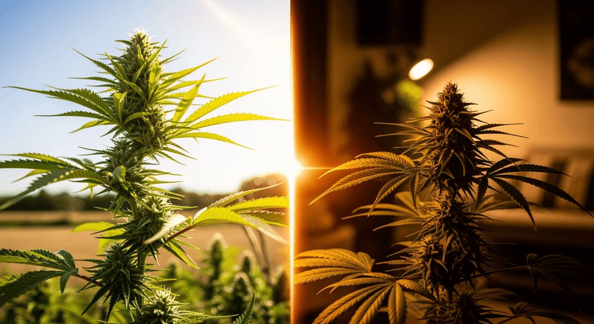 Qual é a diferença entre Sativa e Indica-Canapuff