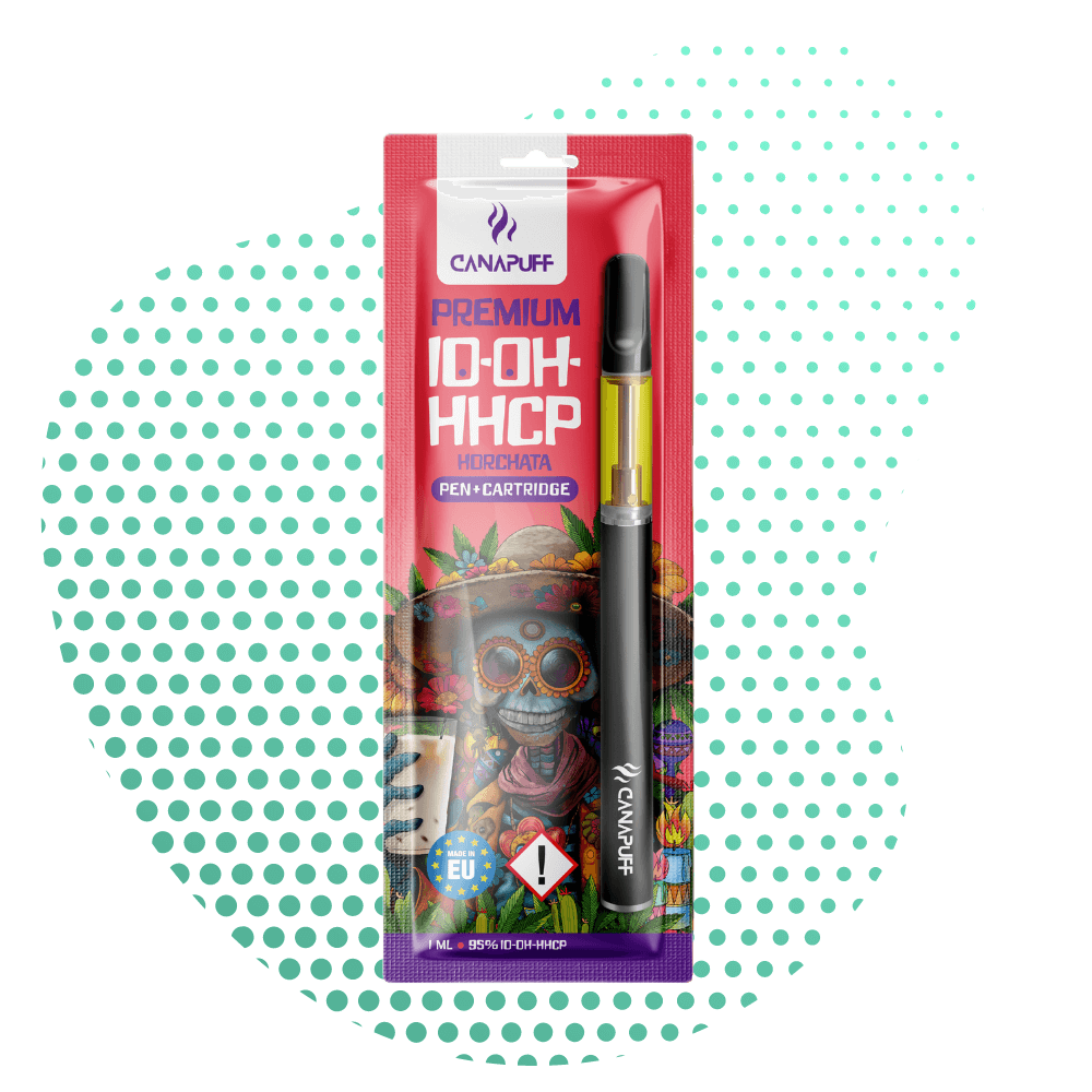 Canapuff - Horchata - 10-OH-HHCP 95% - Caneta+Cartucho Canapuff