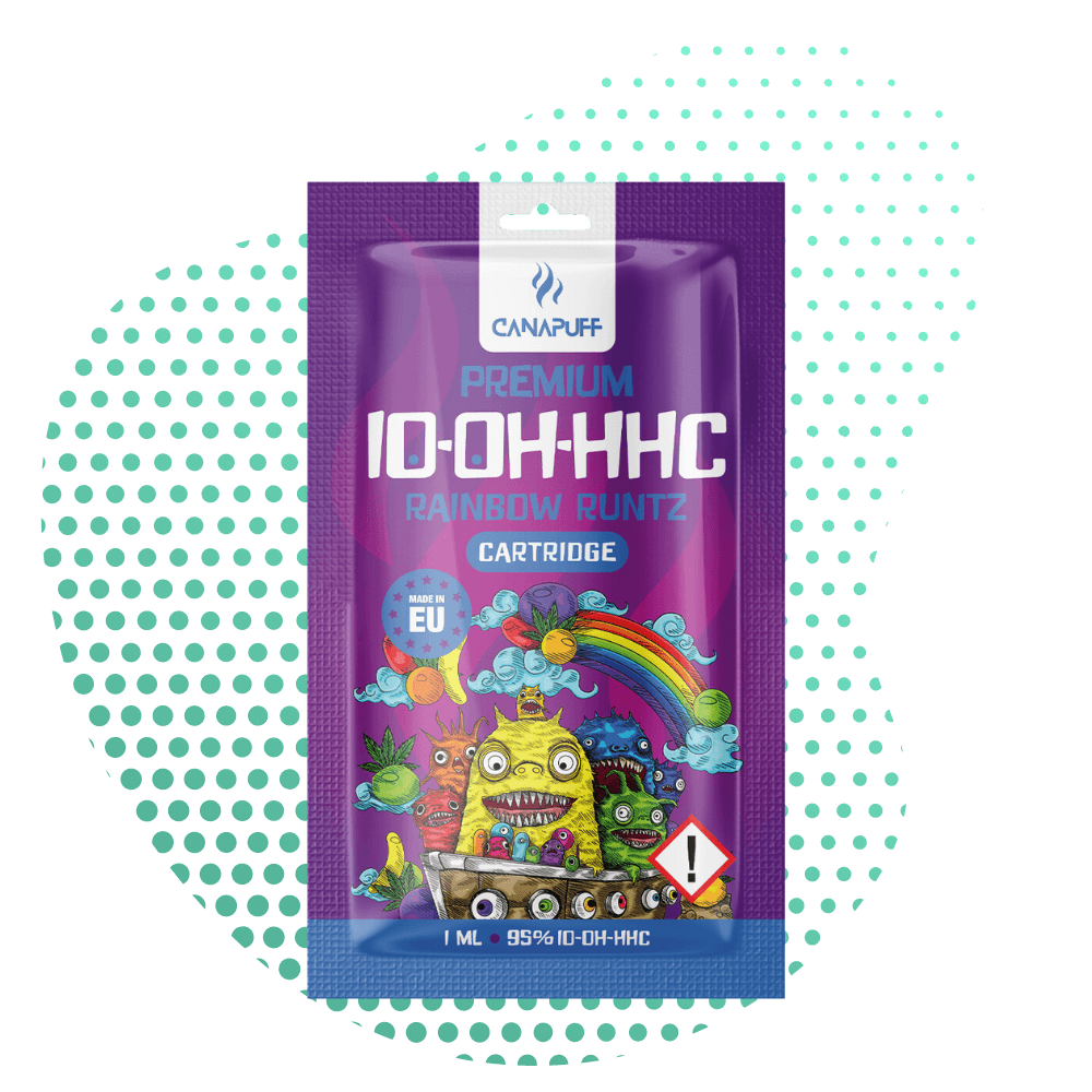 Canapuff - Rainbow Runtz - 10-OH-HHC 95% - cartucho Canapuff