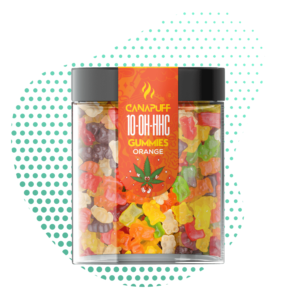 Canapuff - Gomas 10-OH-HHC - Laranja Canapuff