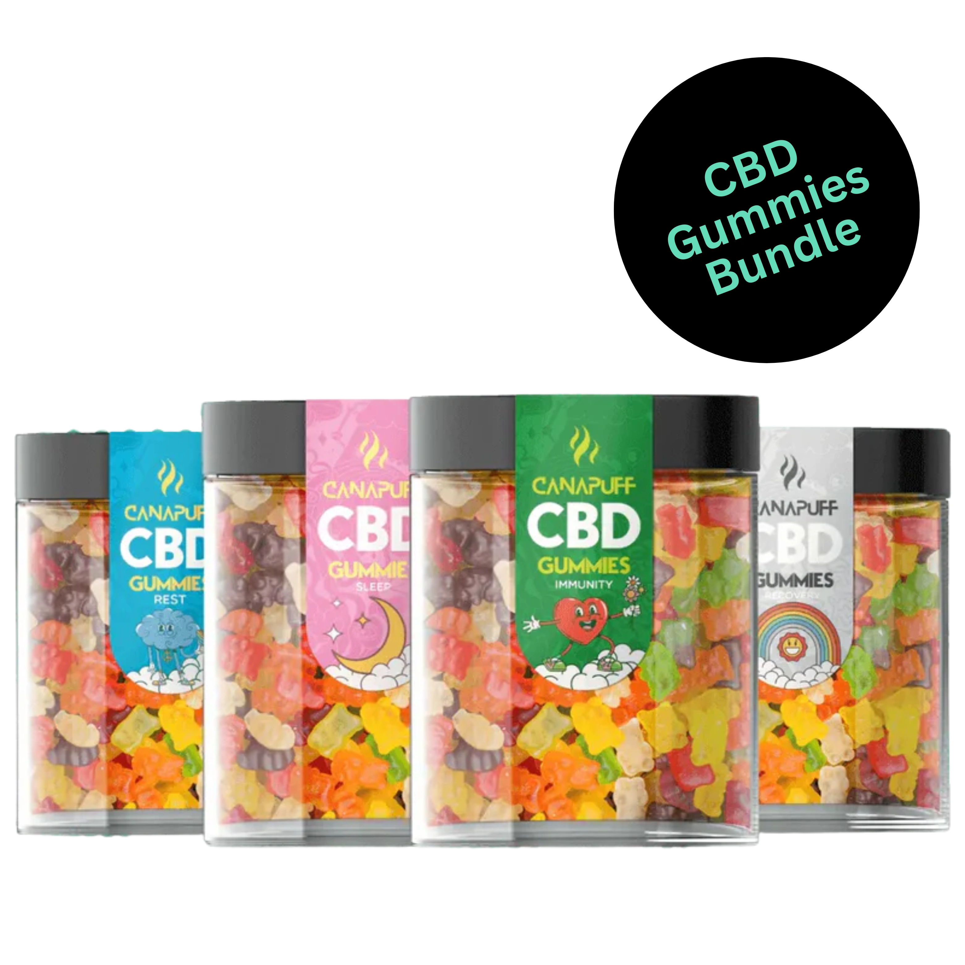 Pacote de pastilhas de CBD