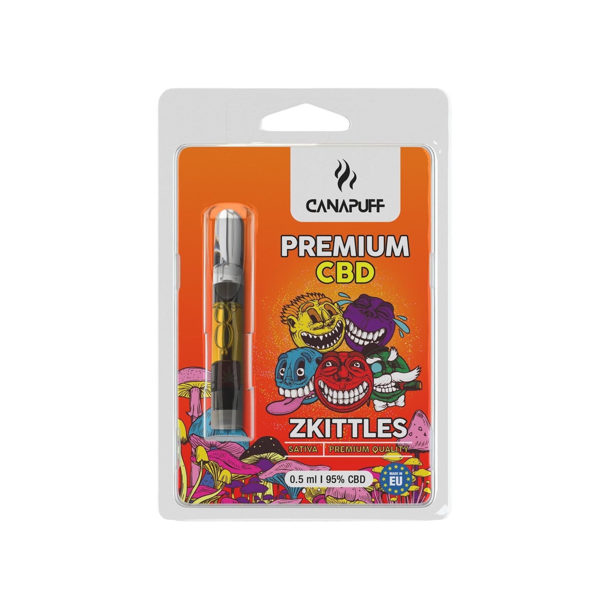 CanaPuff - ZKITTLES - CBD 95% - cartucho Canapuff