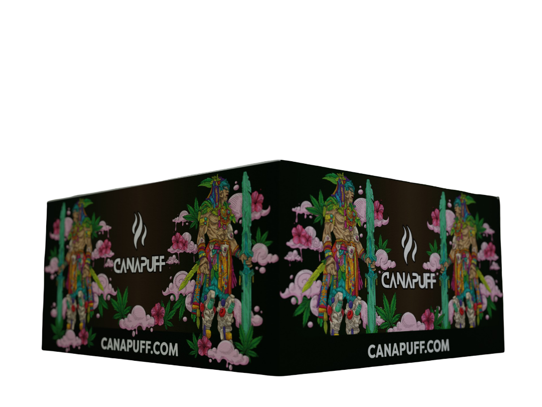 Canapuff Papel de Enrolar - Maxi Pack KSW com Filtros - Green Crack