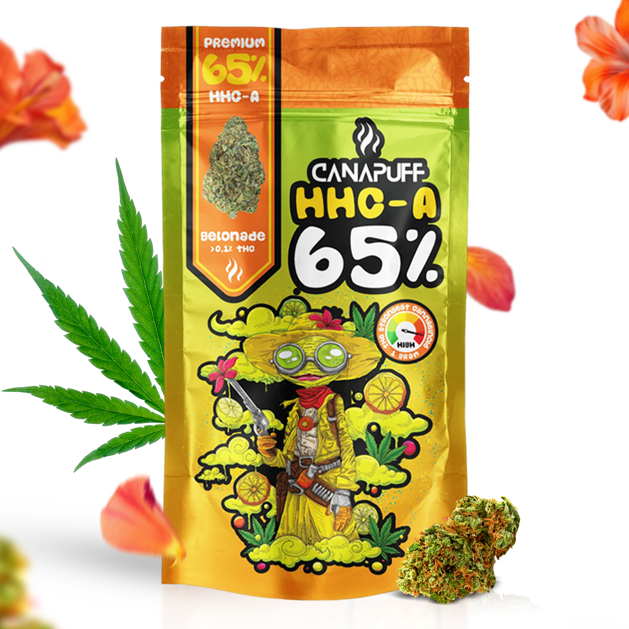 Canapuff - Gelonade 65% - Flores HHC-A - Canapuff