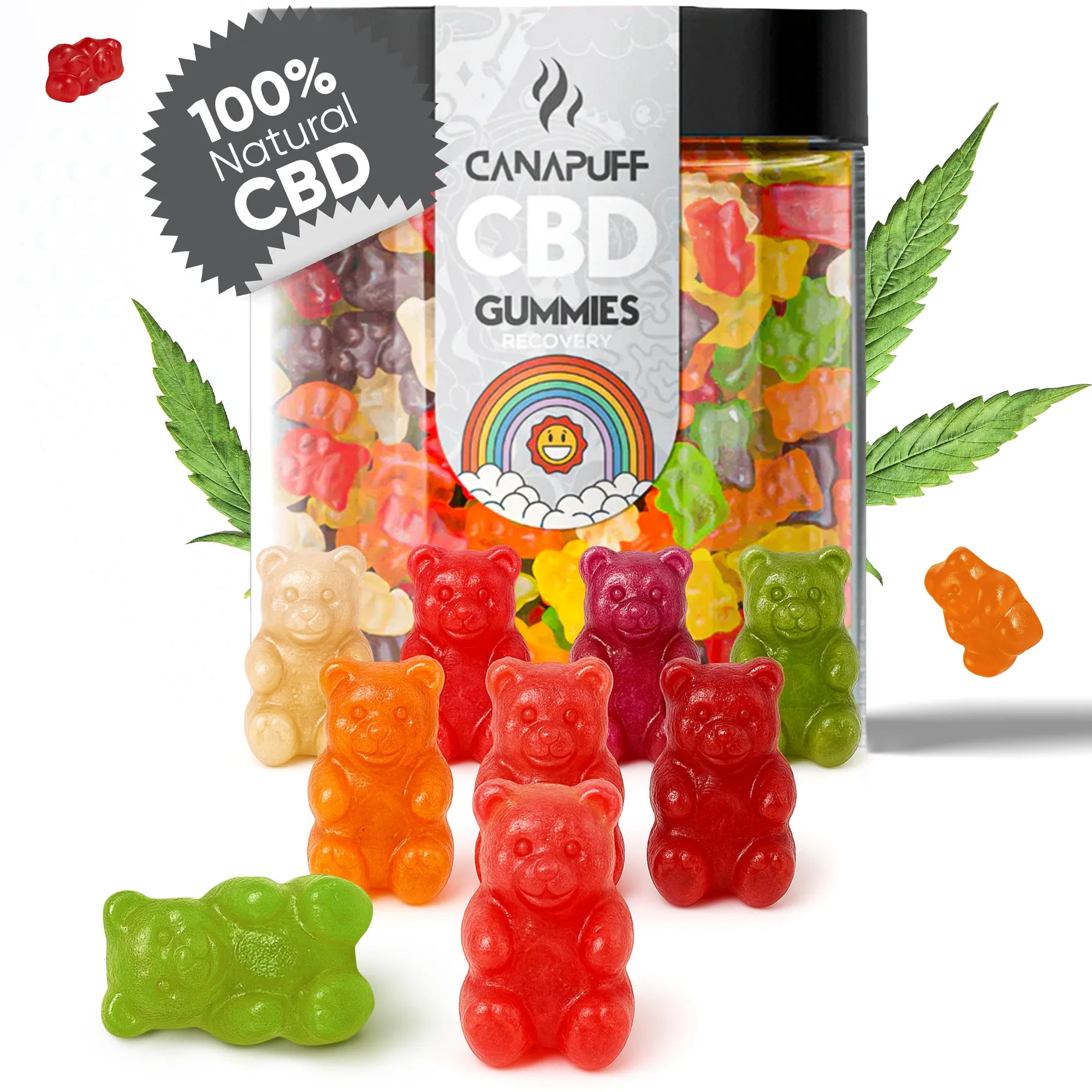 Canapuff - Gomas de CBD - Recovery-Canapuff