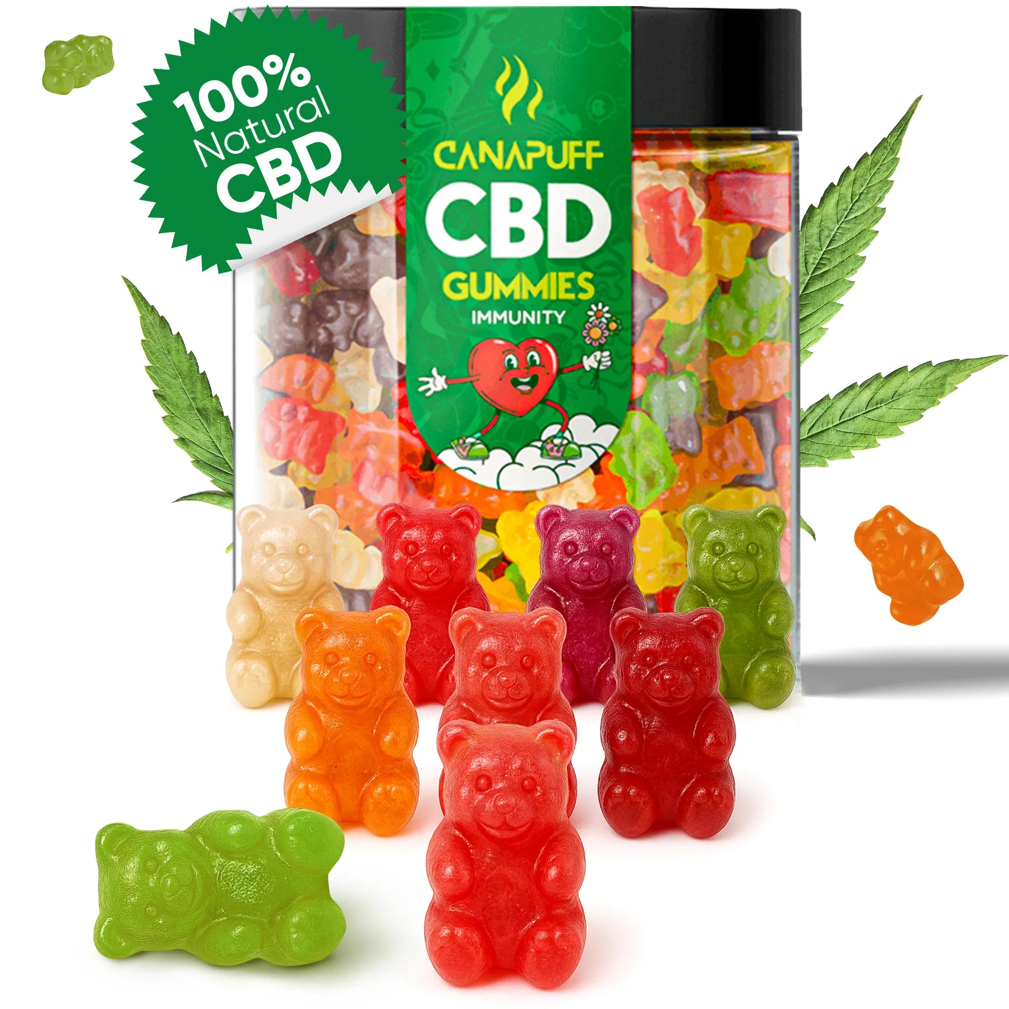 Canapuff - Gomas de CBD - Imunidade-Canapuff