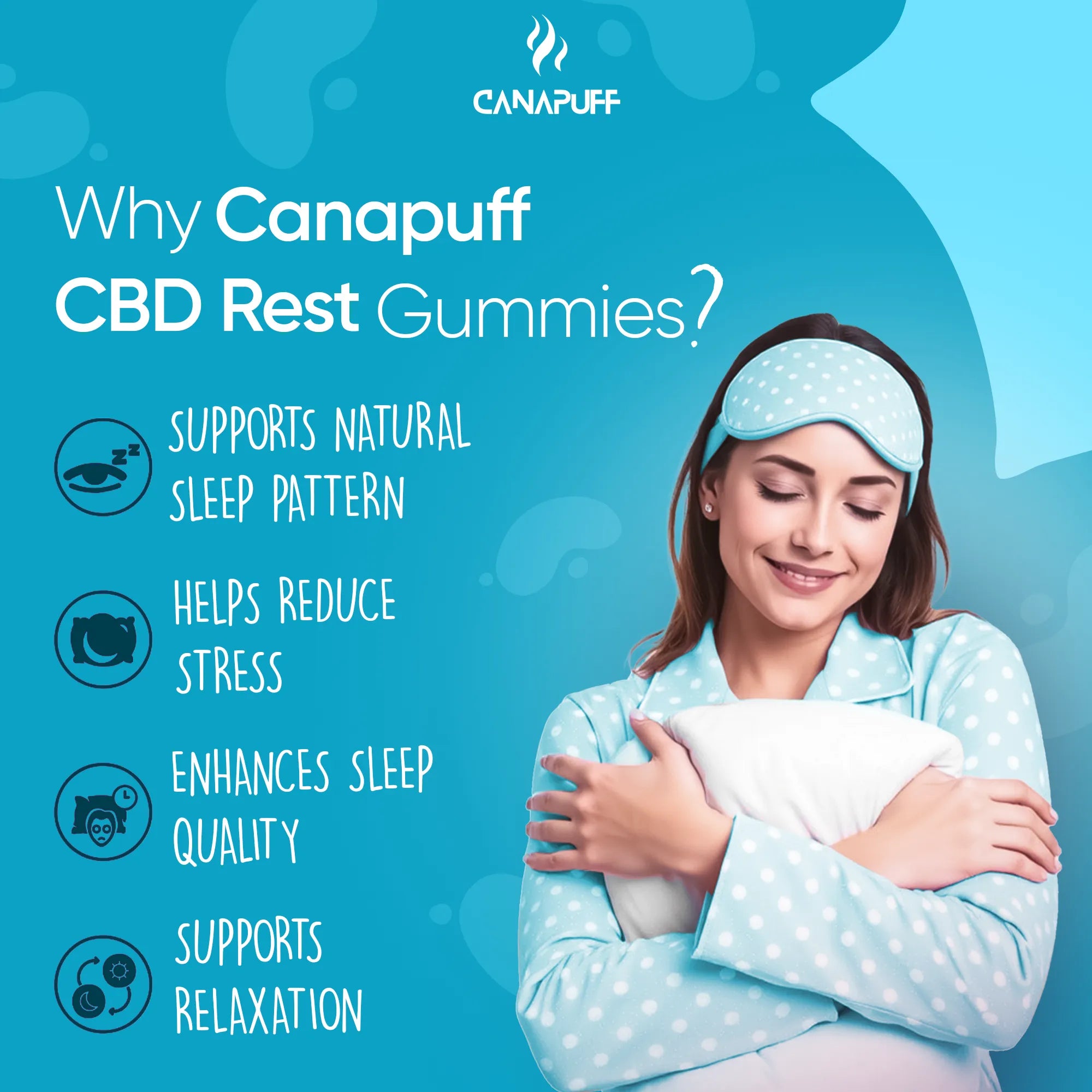 Canapuff - Gomas de CBD - Rest-Canapuff