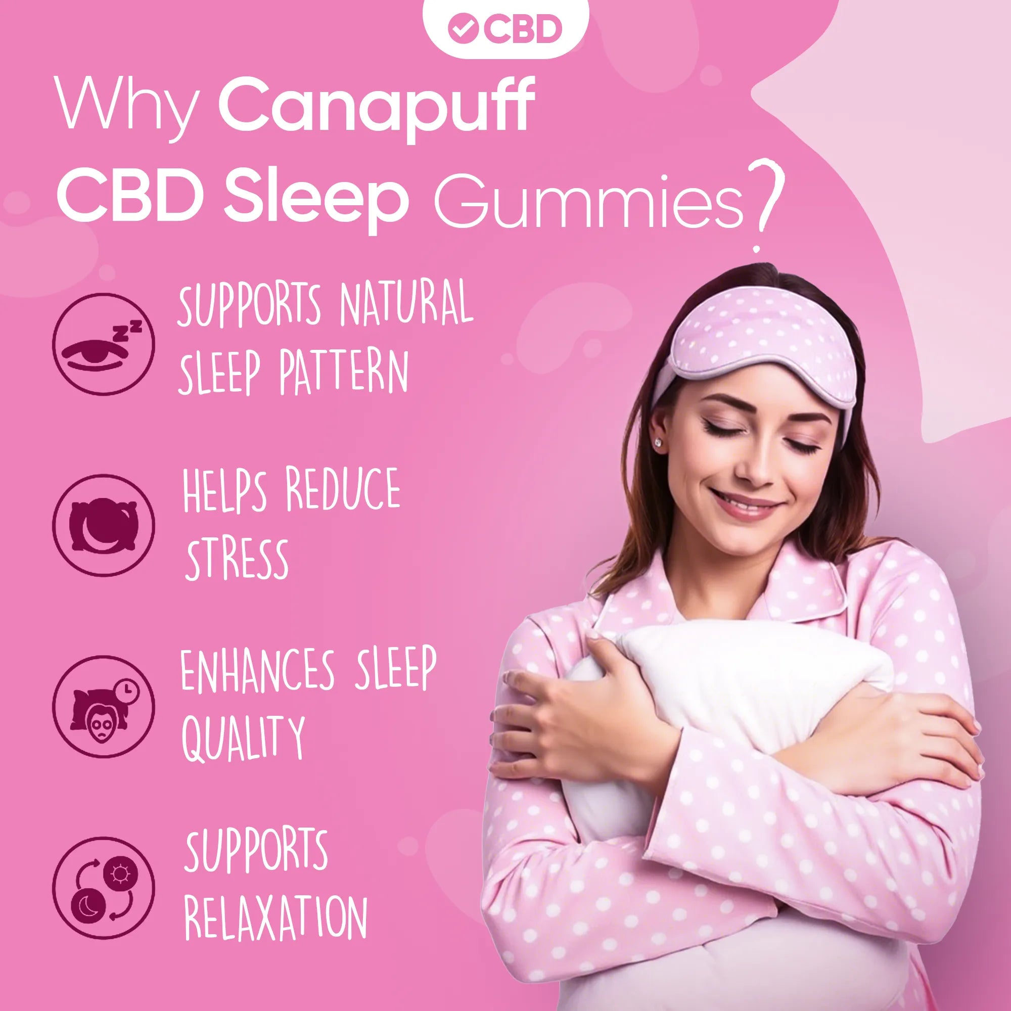 Canapuff - Gomas de CBD - Sono-Canapuff