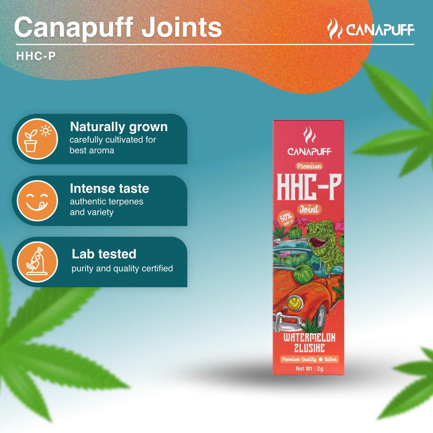HHC-P Joint 50% Watermelon Zlushie - Canapuff
