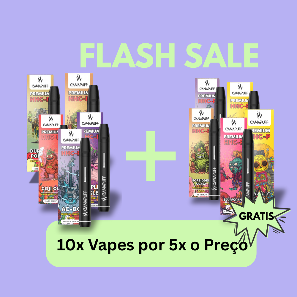 HHCP Vapes Flash Sale 10 por 5