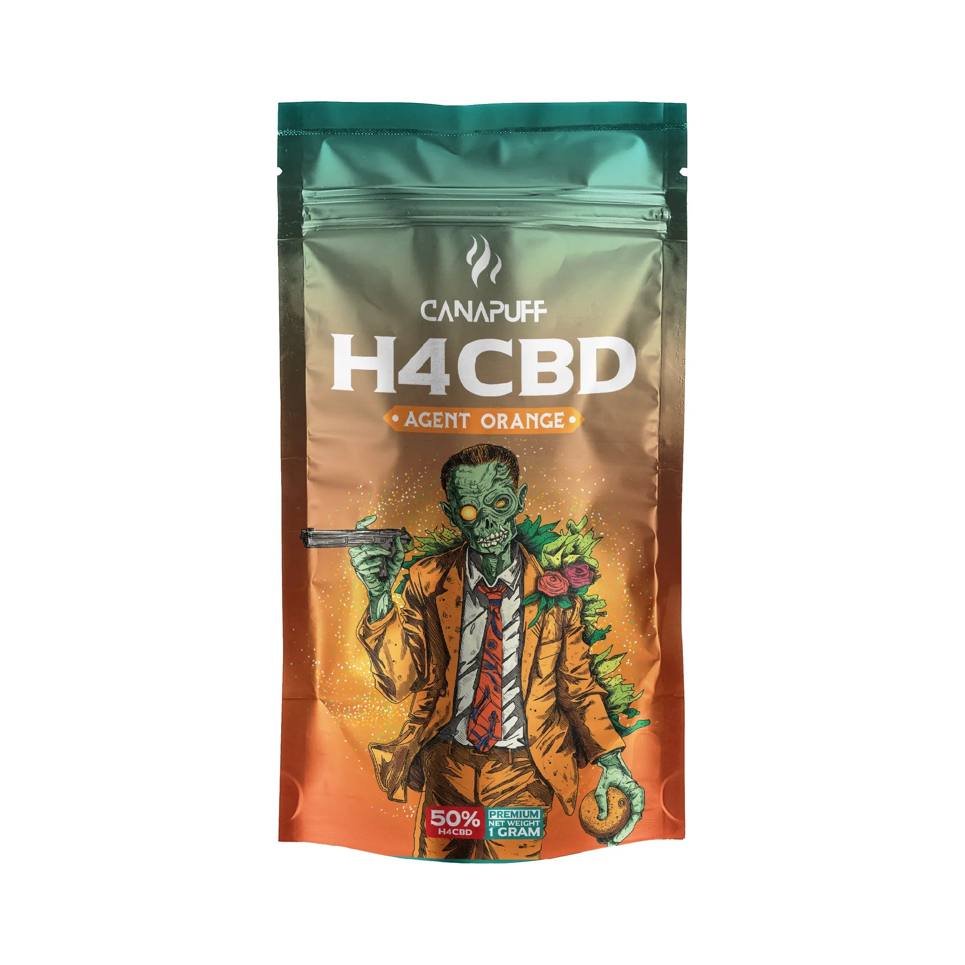 CanaPuff - Agent Orange - Flores H4CBD Canapuff