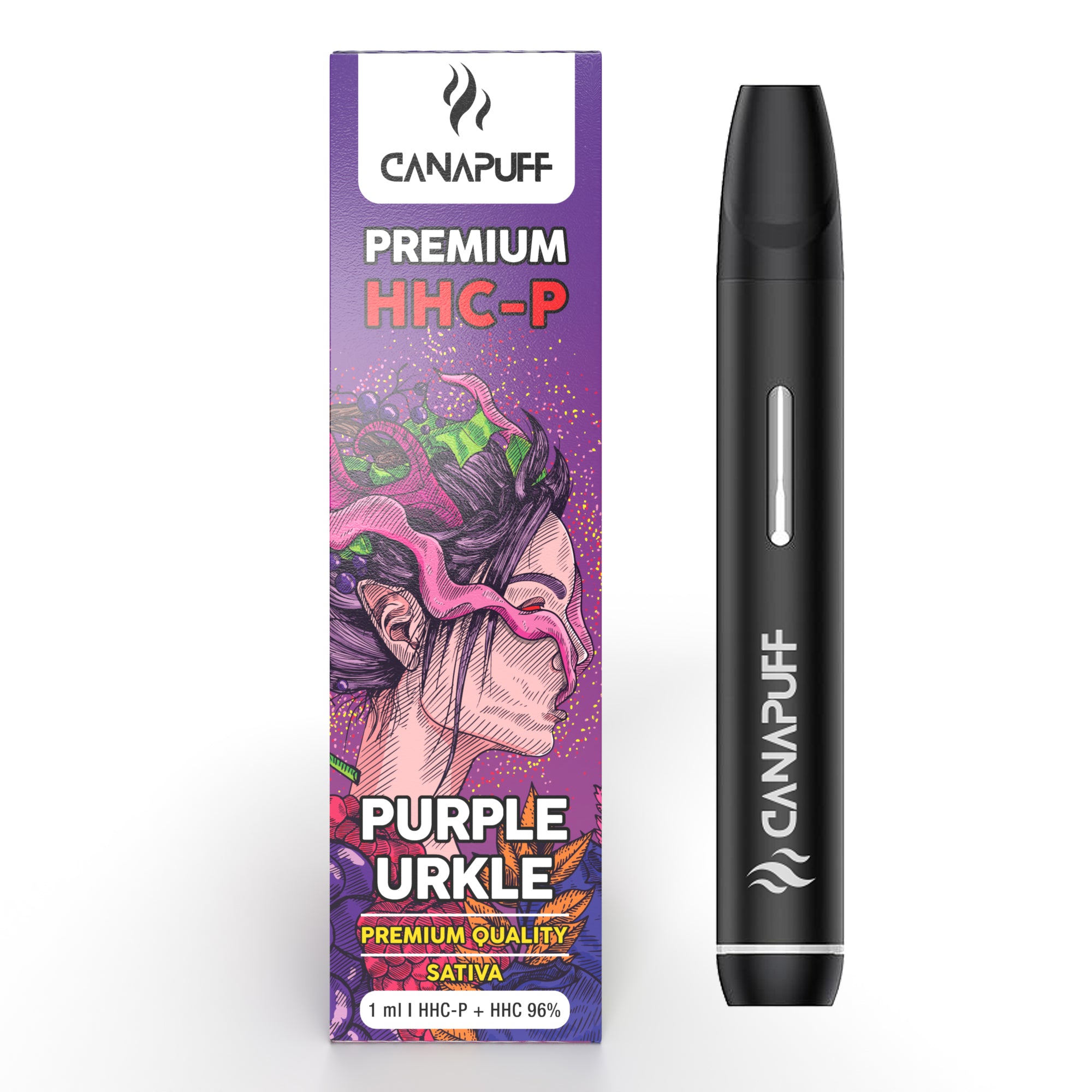 purple urkle 96 hhc p canapuff uso único 1ml