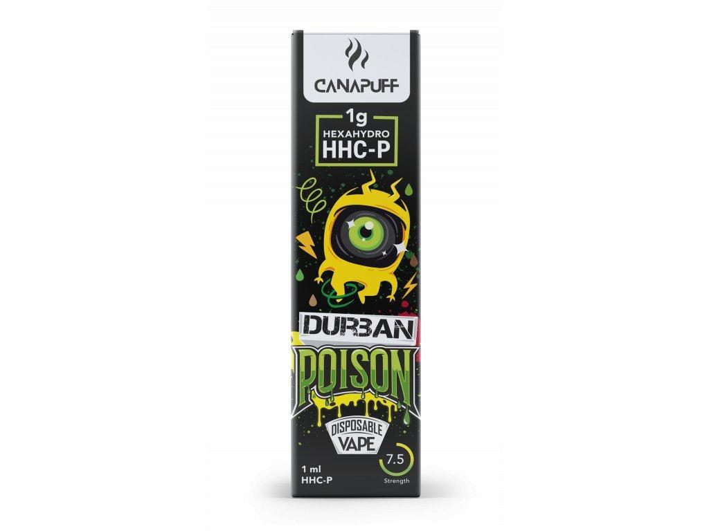 canapuff black hhc p durban poison uso único 1ml