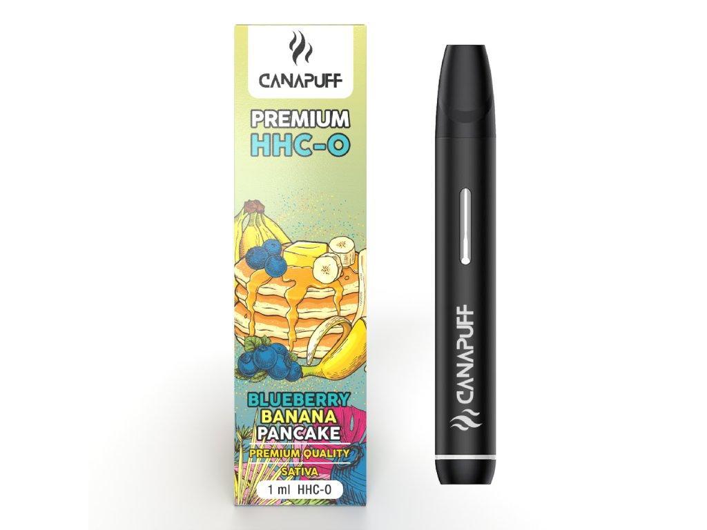 panqueca de mirtilo e banana 96 hhc o canapuff uso único 1ml