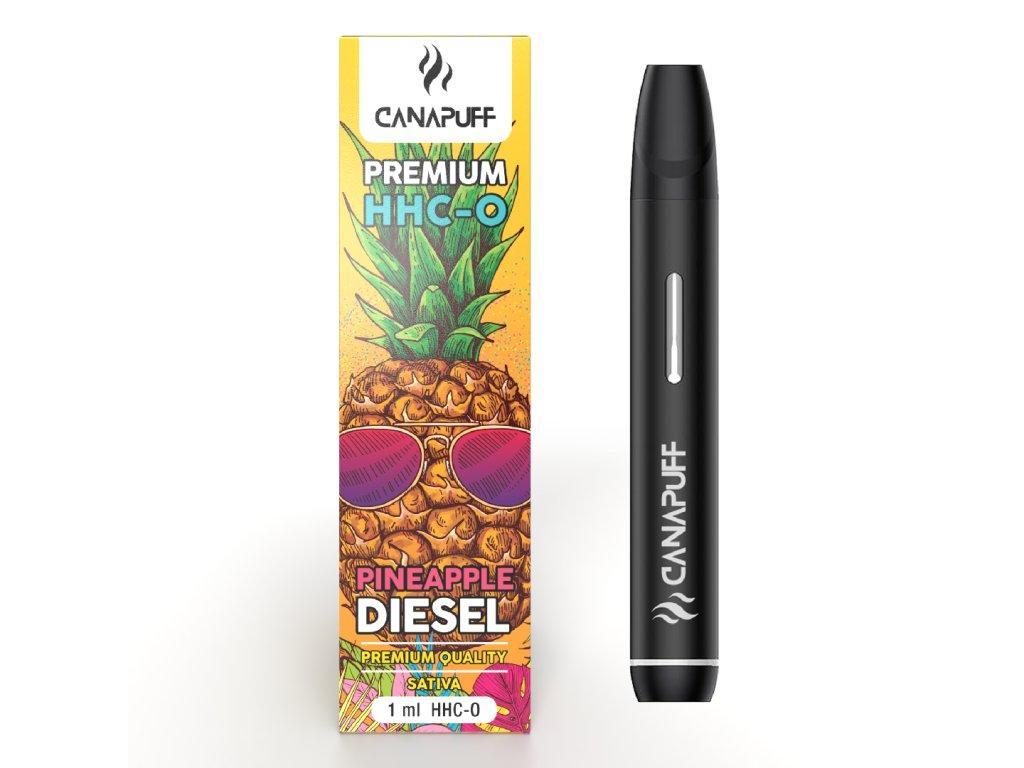abacaxi diesel 96 hhc o canapuff uso único 1ml