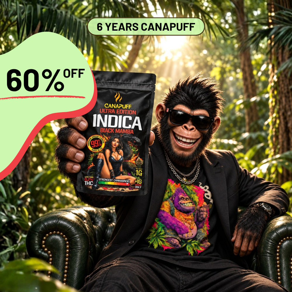 Indica Flowers Black Mamba Ultra Edition 99%