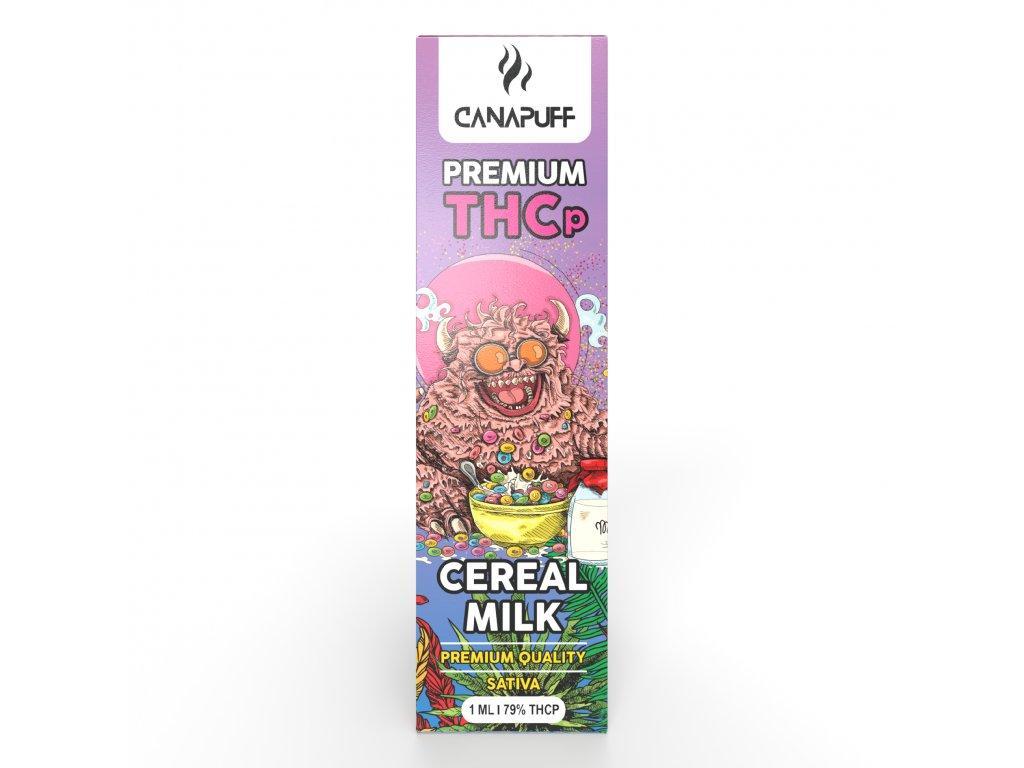 leite de cereais 79 thcp canapuff uso único 1ml