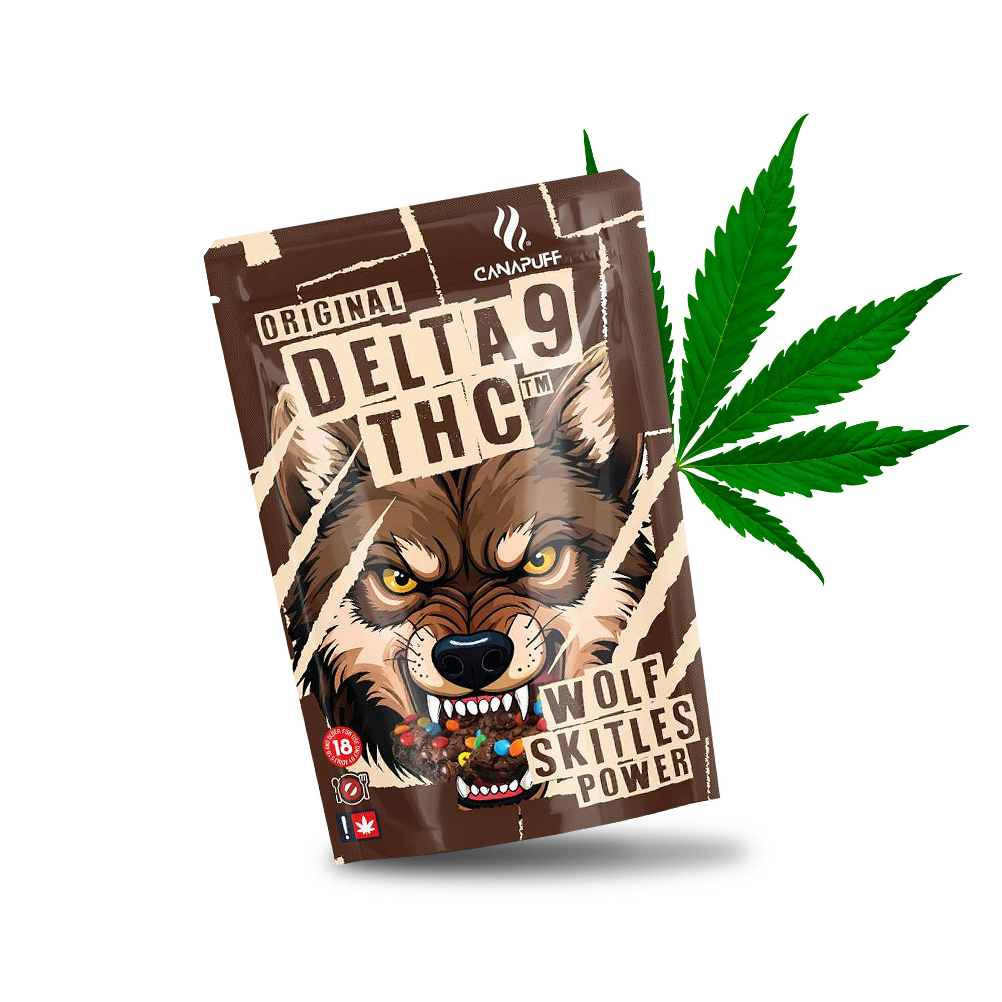 Delta 9 THC - Wolf Skittles Power