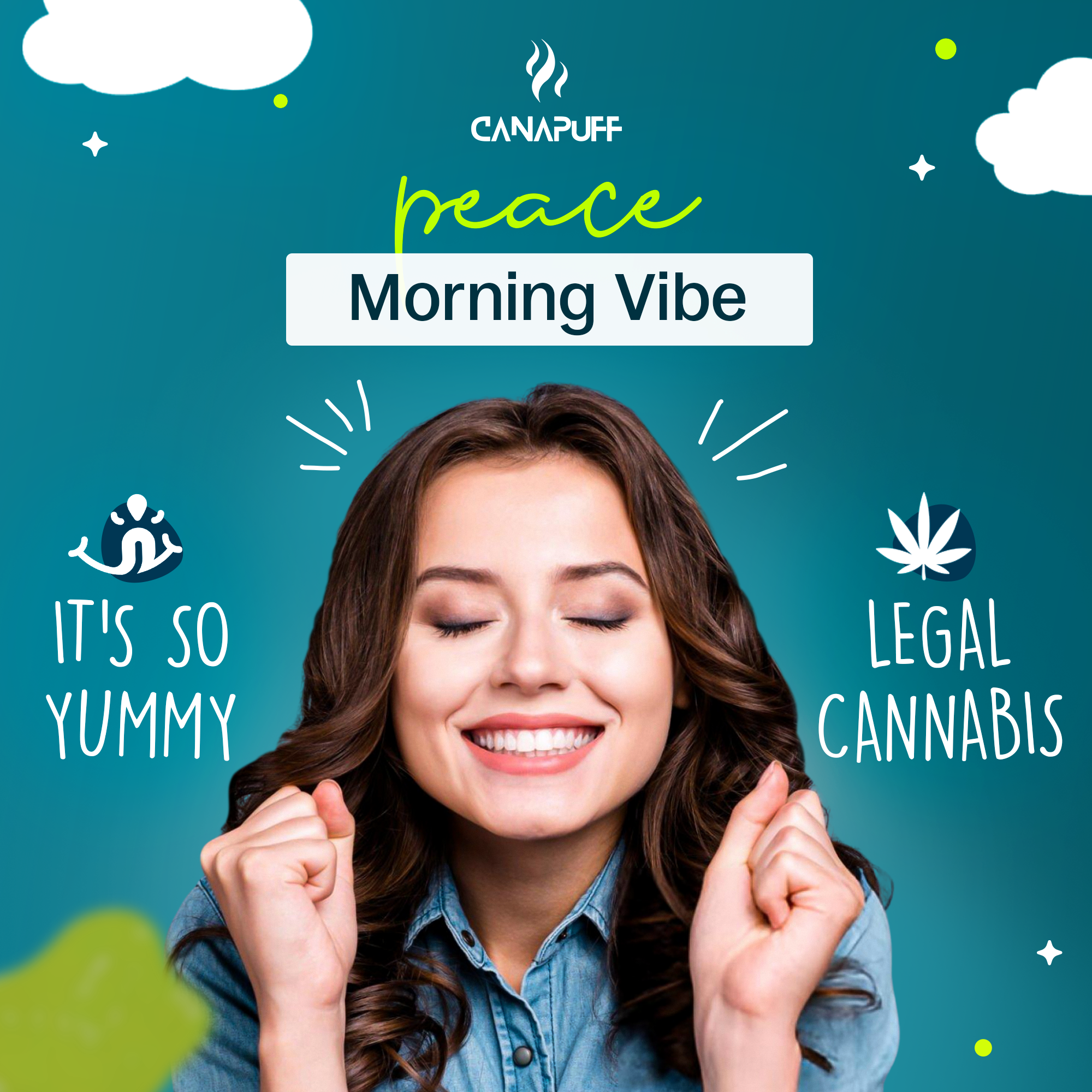 Gomas CBN+THC - Cherry-Canapuff