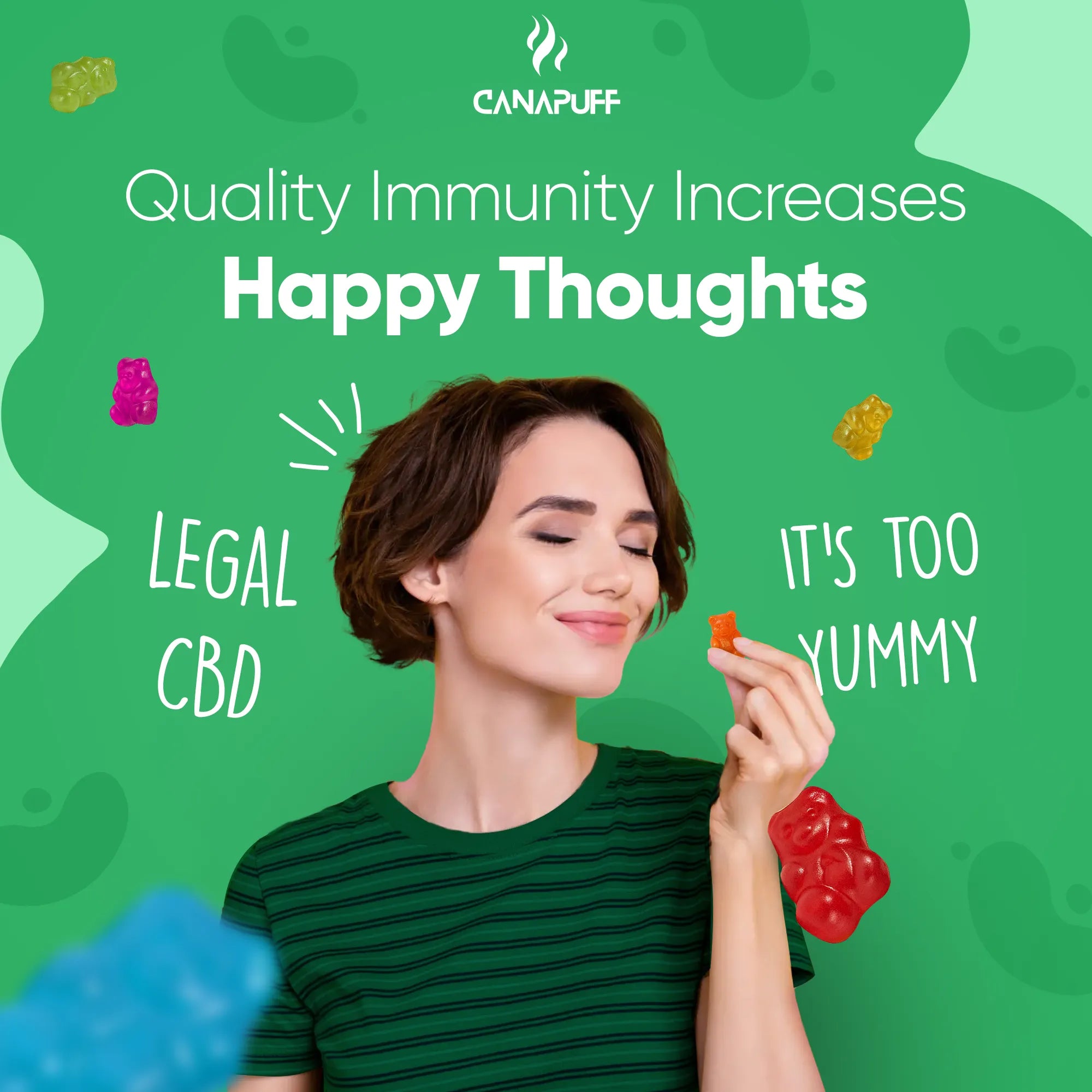 Canapuff - Gomas de CBD - Imunidade-Canapuff