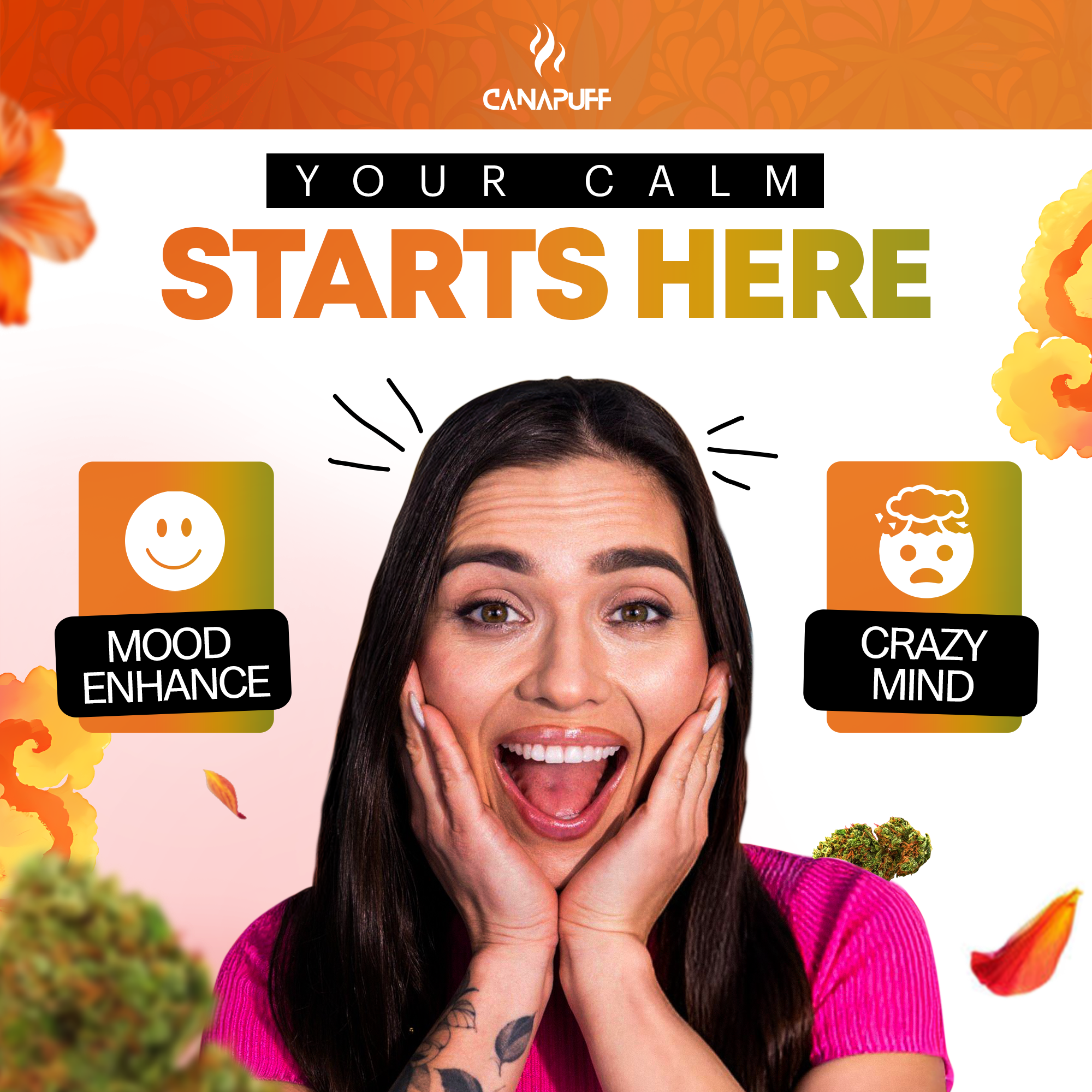 Canapuff - Gelonade 65% - Flores HHC-A - Canapuff