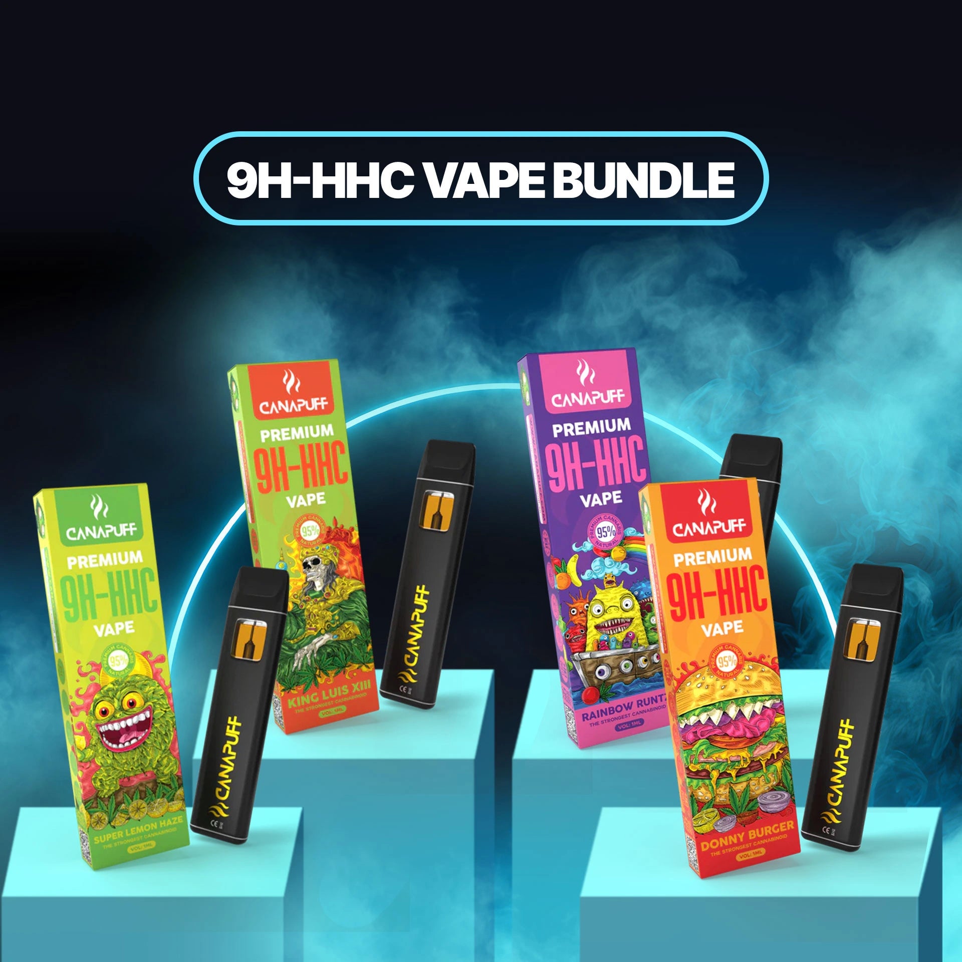 9H-HHC Vape Natal Bundle (4x1ml)