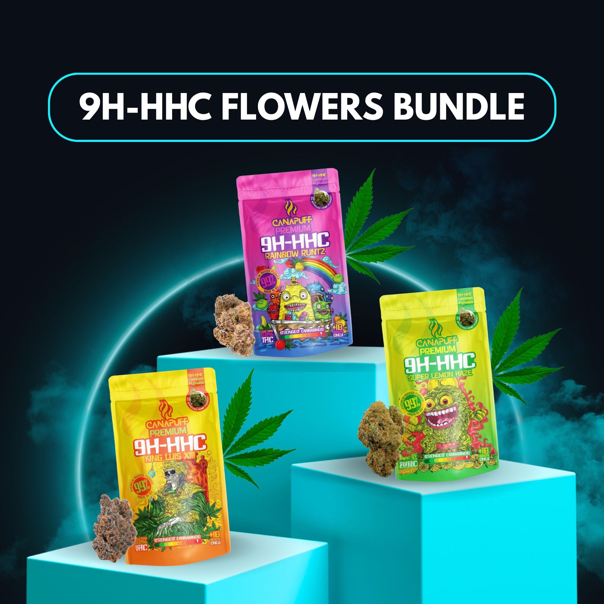 9H-HHC Flores Natal Bundle (3x1g)