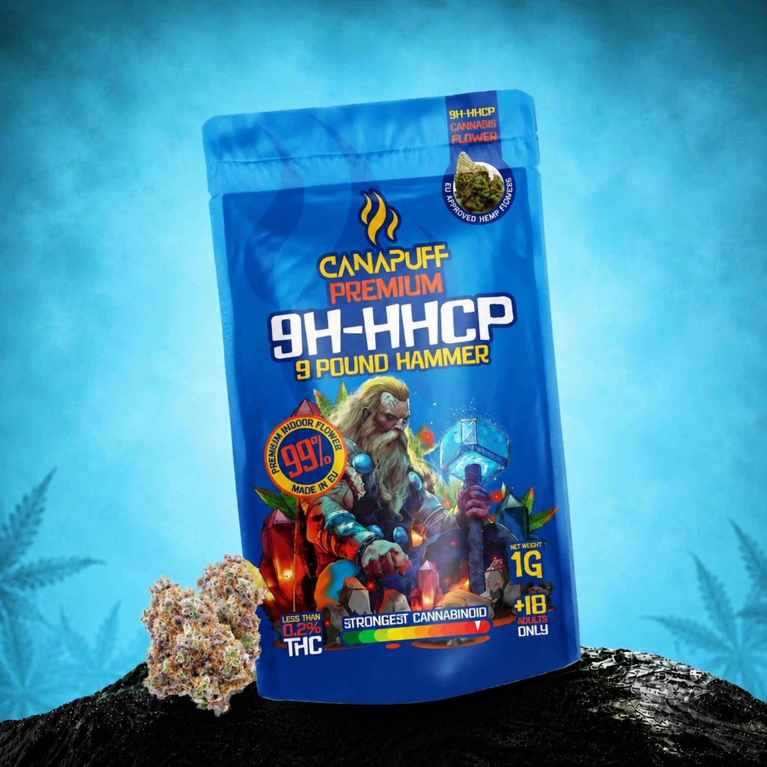 9H-HHCP Flores 9 Pound Hammer 99%