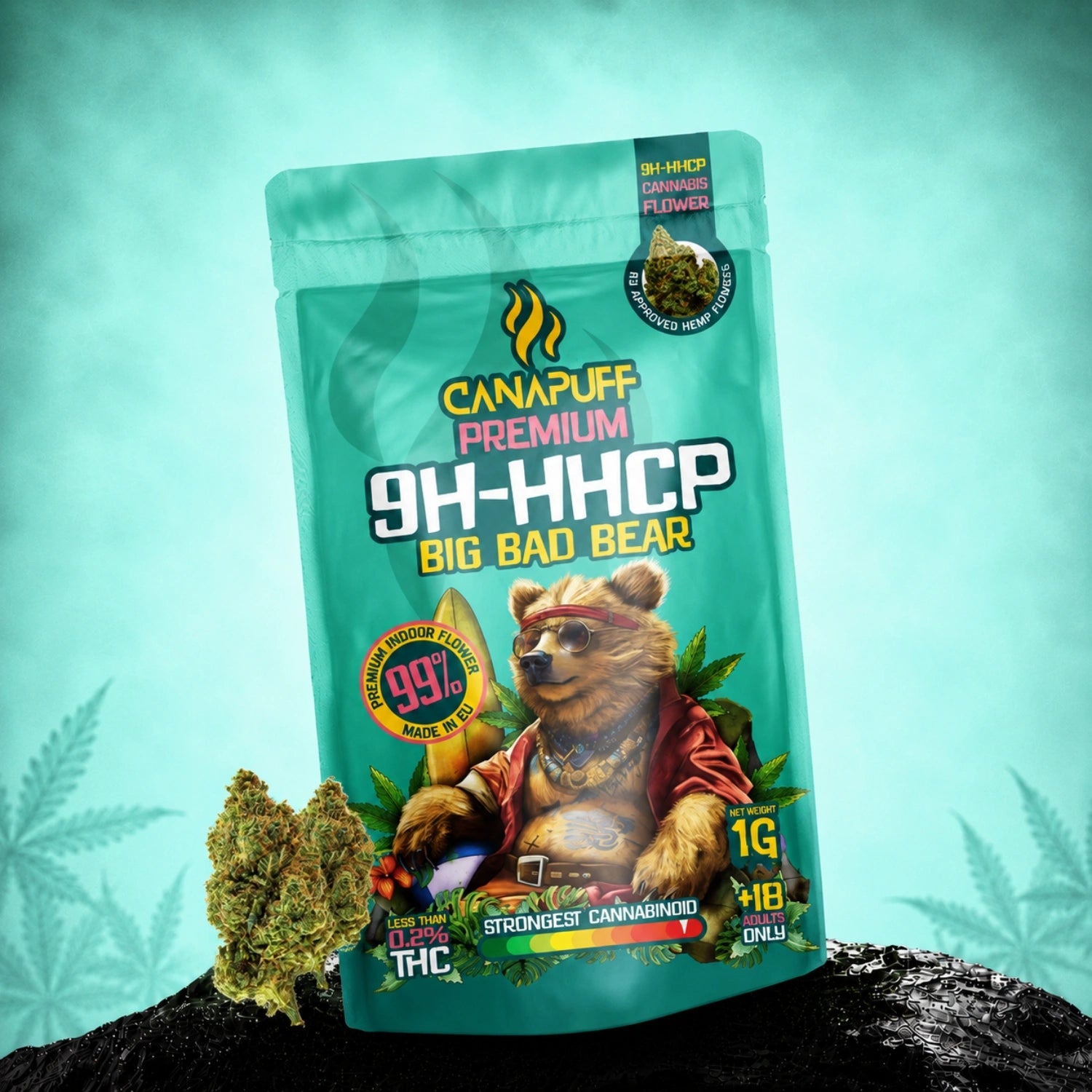 9H-HHCP Flores Big Bad Bear 99%