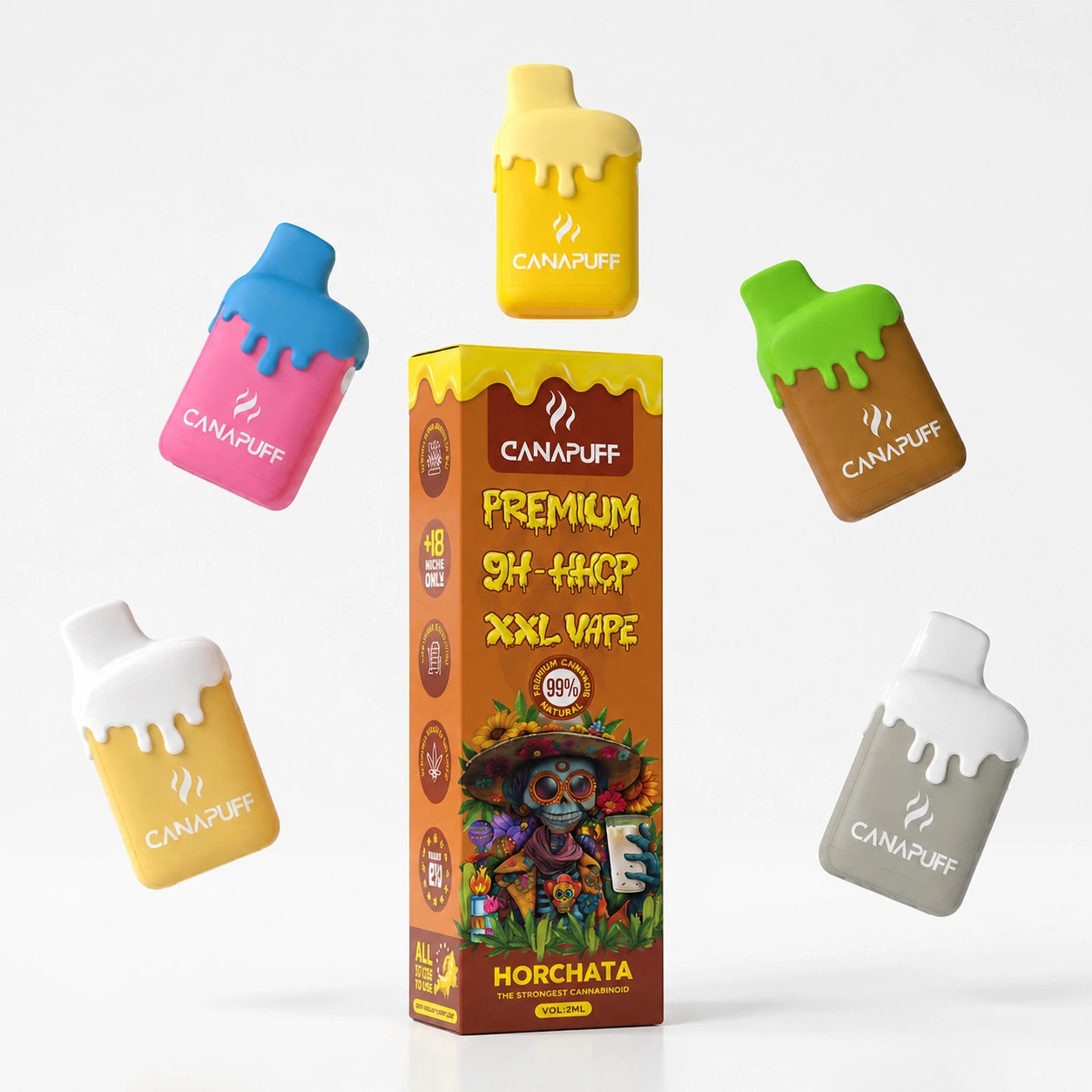Vape XXL 9H-HHCP Horchata 99% 2ml