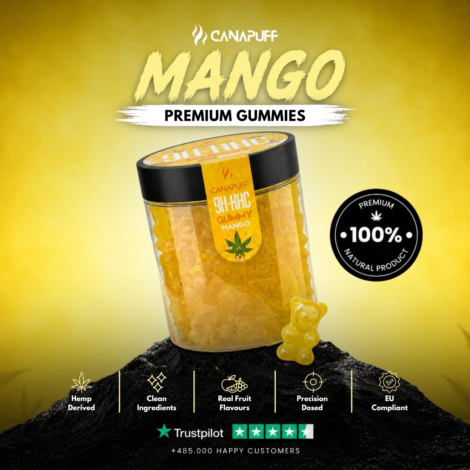 9H-HHC Gomas Manga