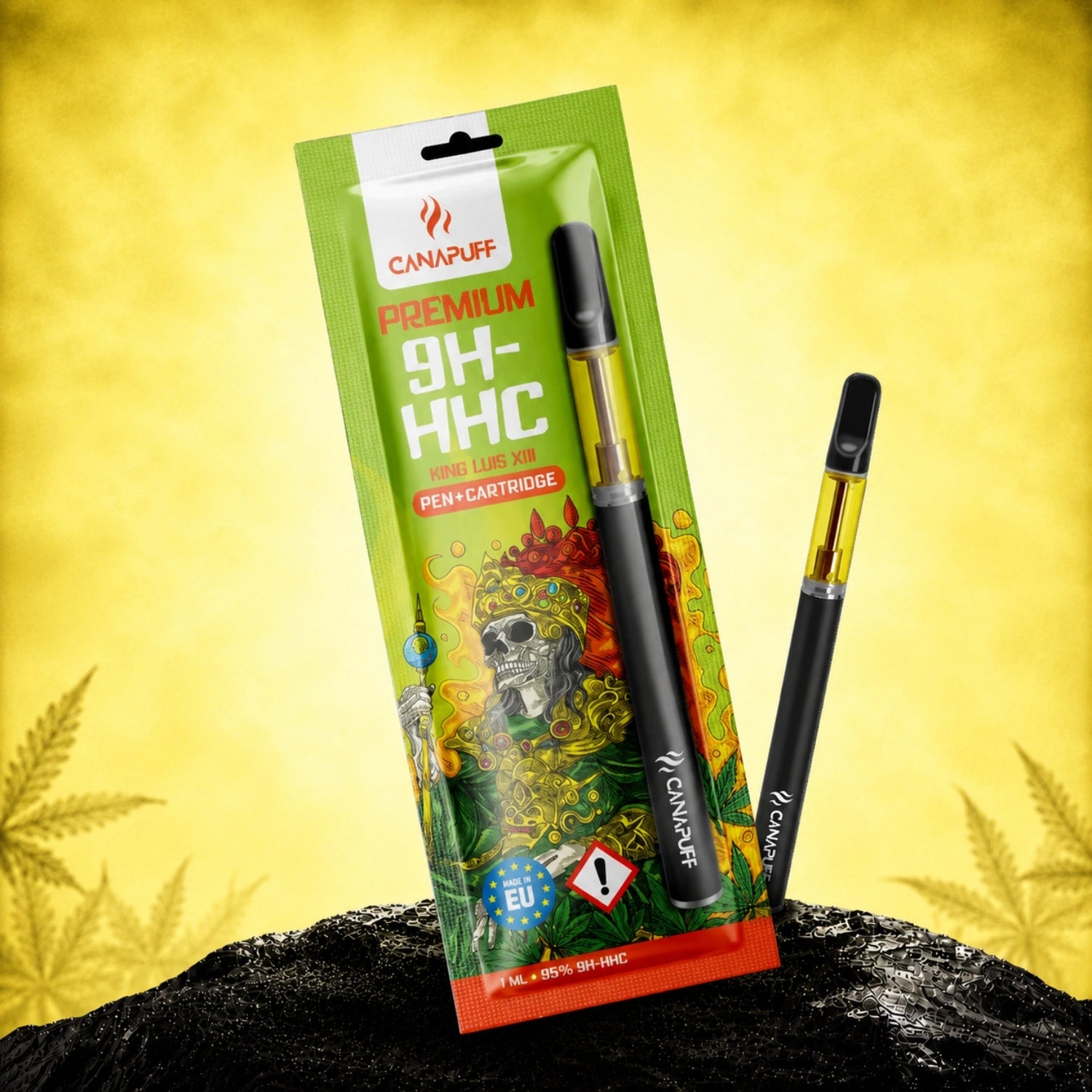 9H-HHC Pen+Cartucho King Luis XIII 95%