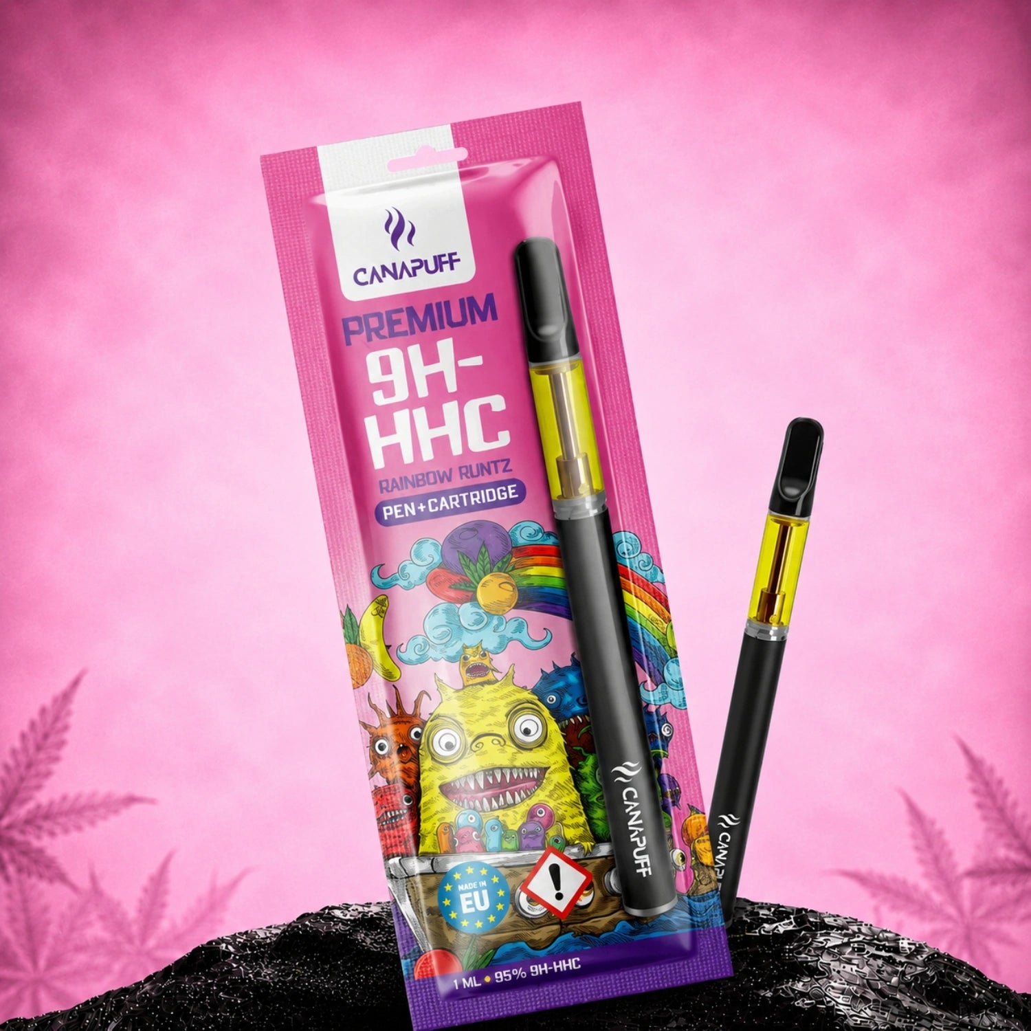 9H-HHC Pen+Cartucho Rainbow Runtz 95%