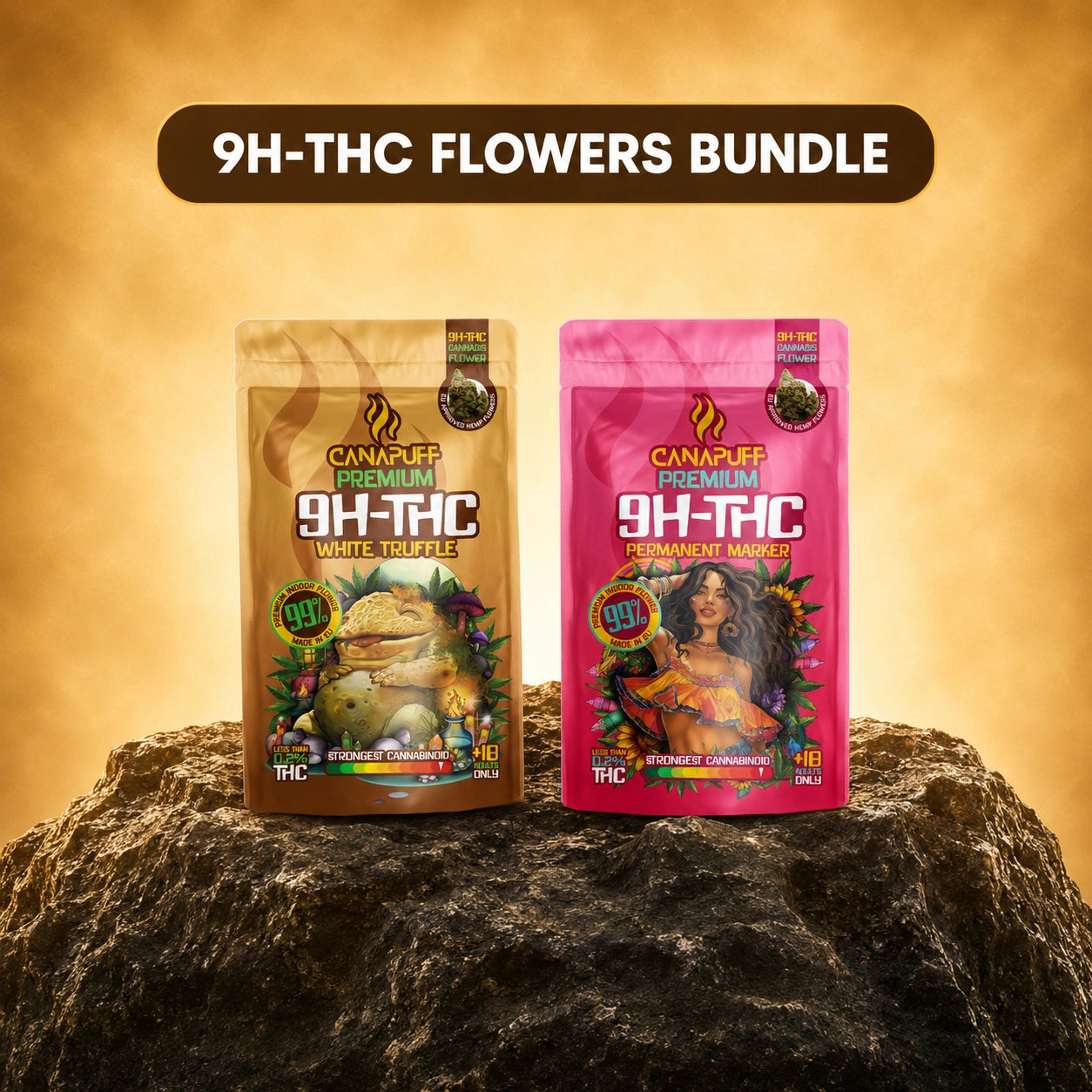 Pack 9H-THC Flowers (2x1g)