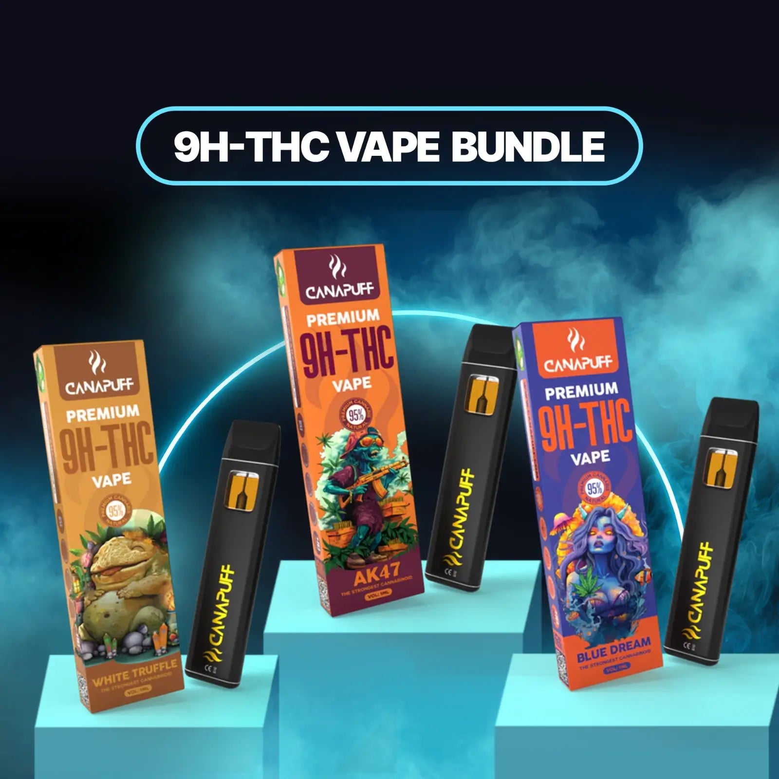 9H-THC Vape Natal Bundle (3x1ml)