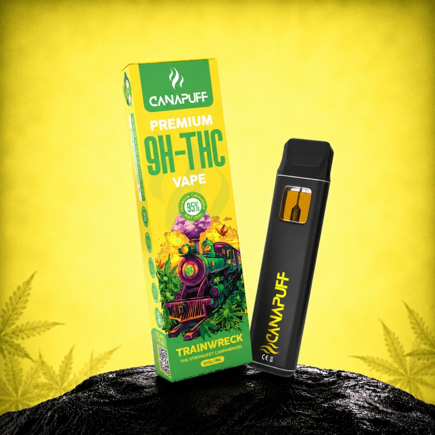 Trainwreck 9H-THC - Canapuff - Vape - 1ml