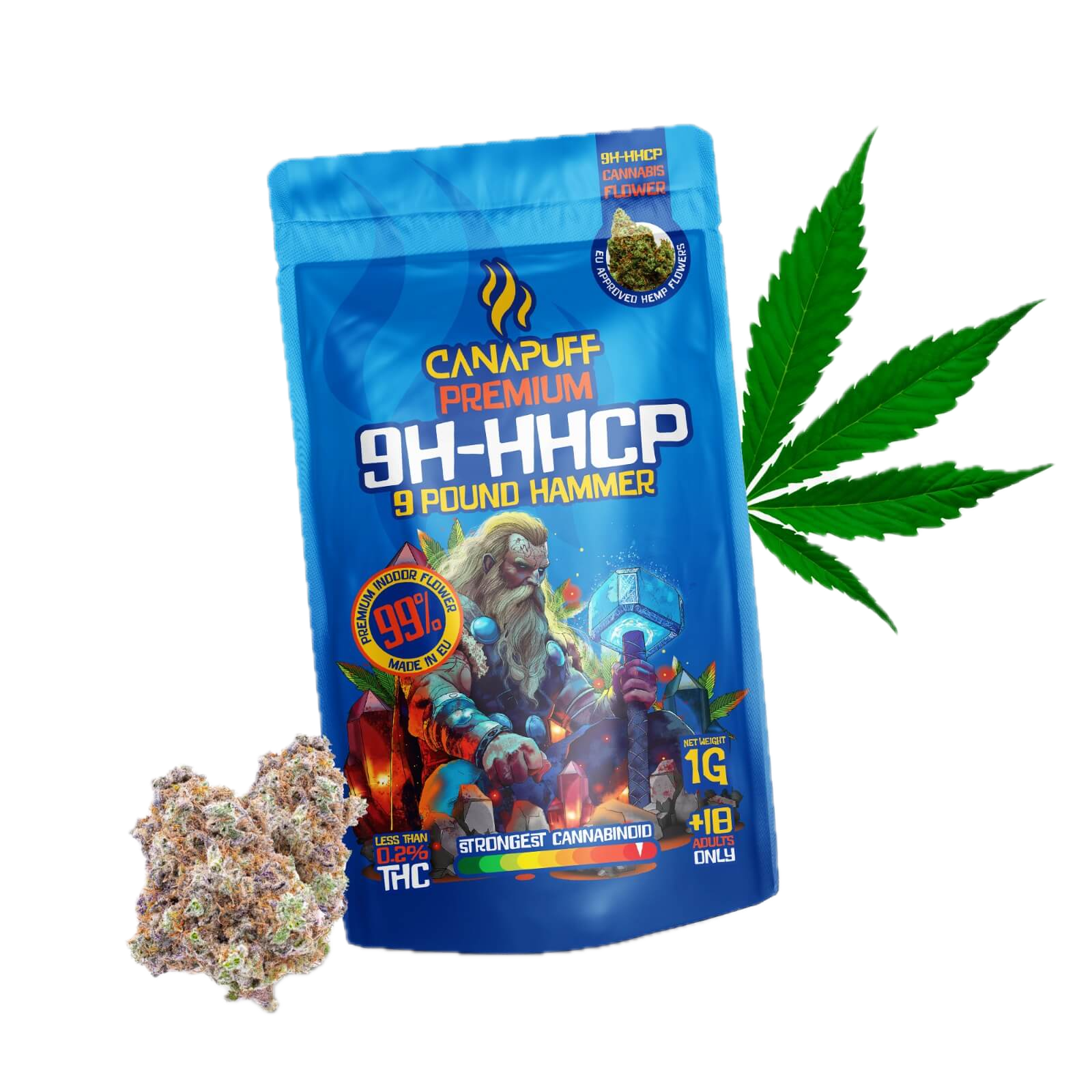 9H-HHCP Flores 9 Pound Hammer 99%