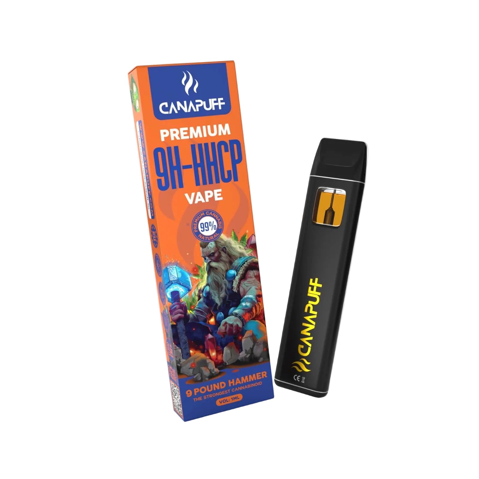 9H-HHCP Vape 9 Pound Hammer 99% 1ml