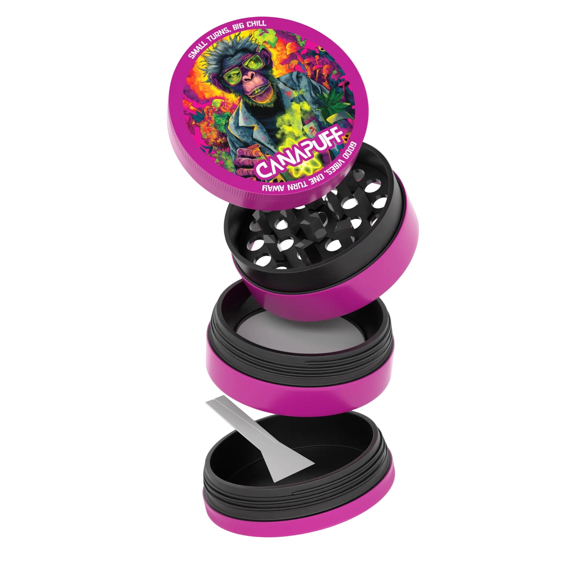Grinder Metálico Atomic Monkey