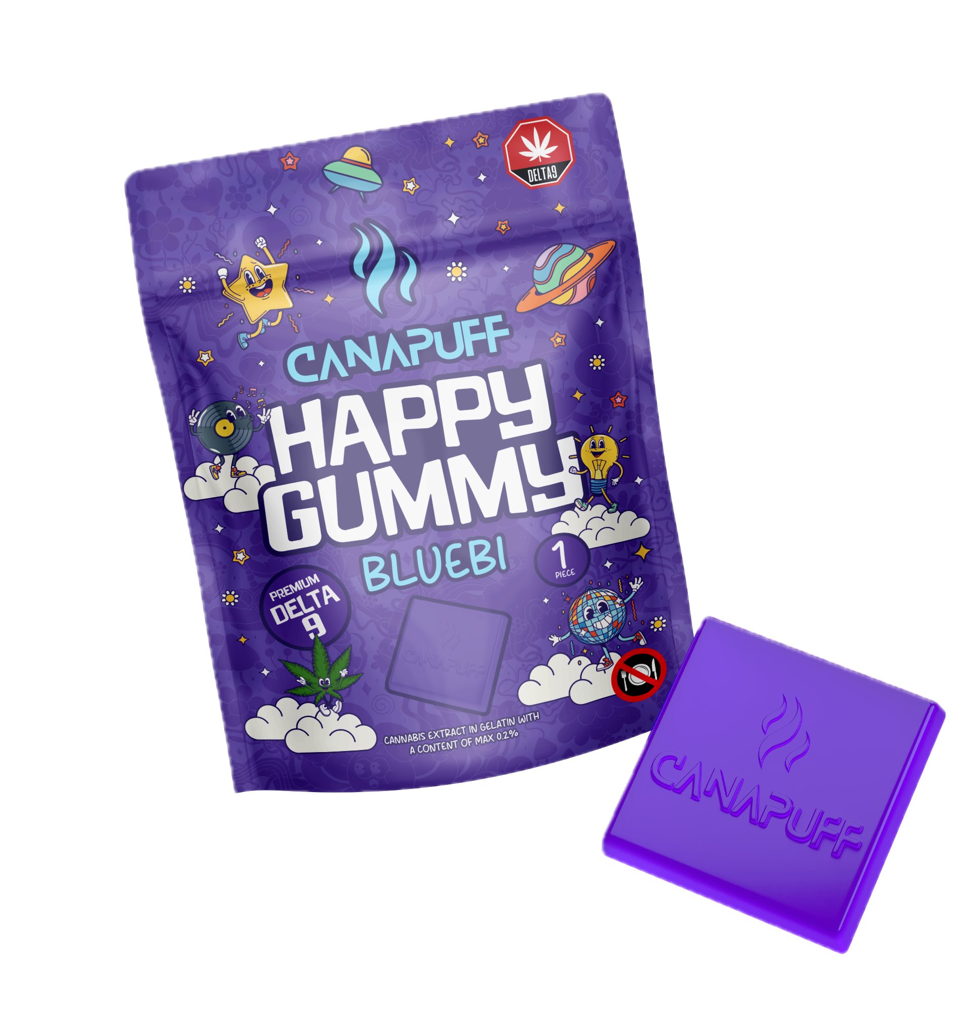Delta 9 Gummy Bluebi