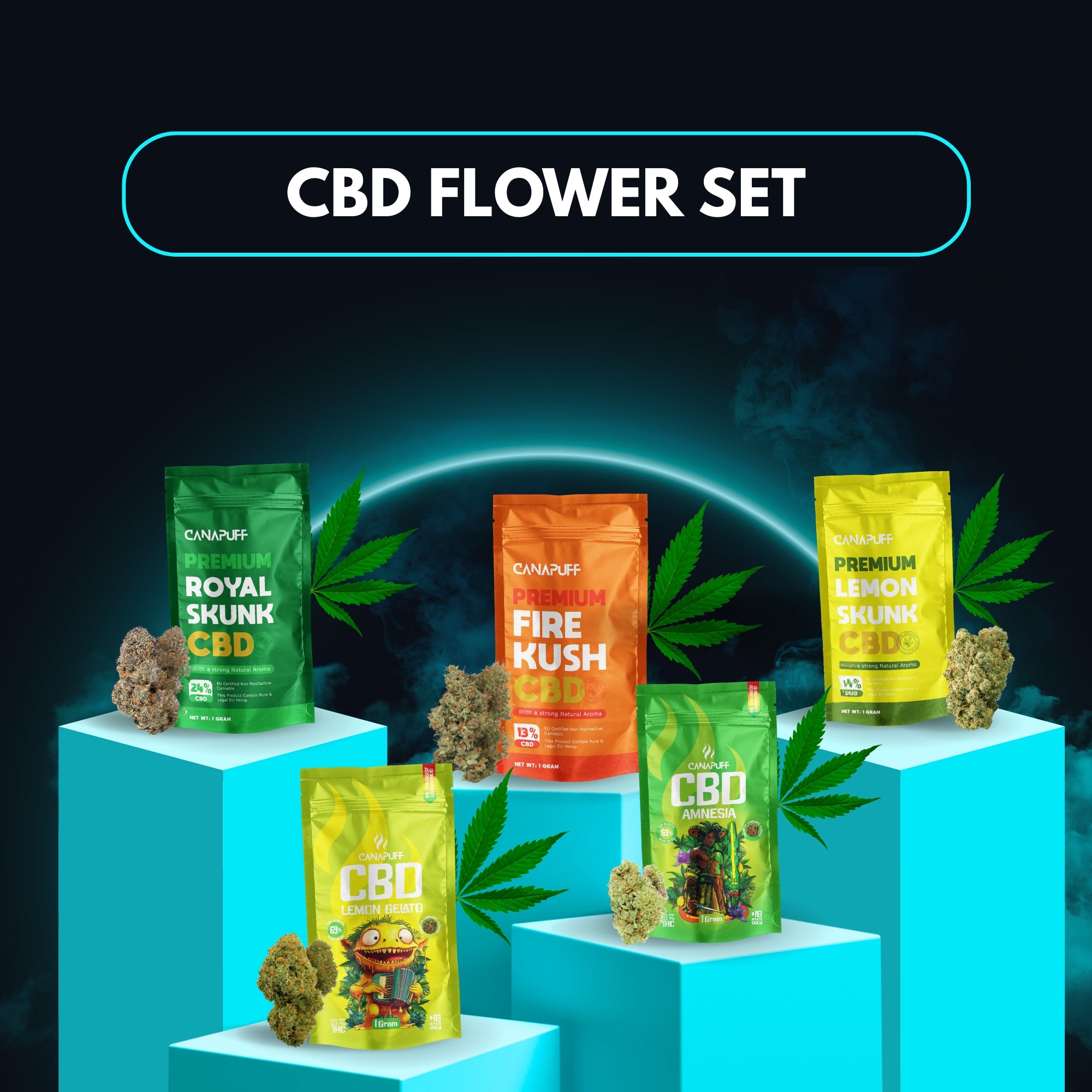 CBD Flor Conjunto