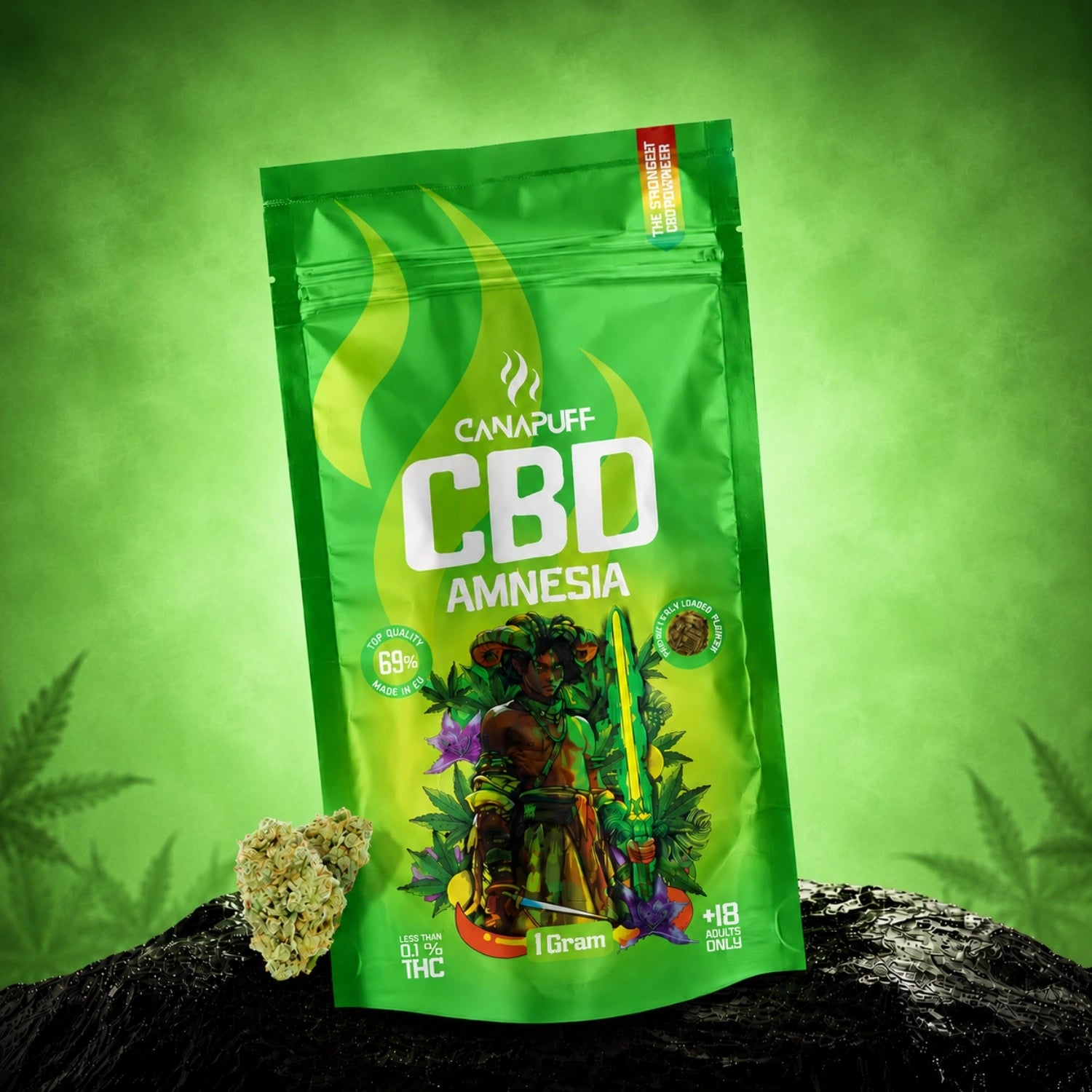 CBD Flores Amnesia 69%