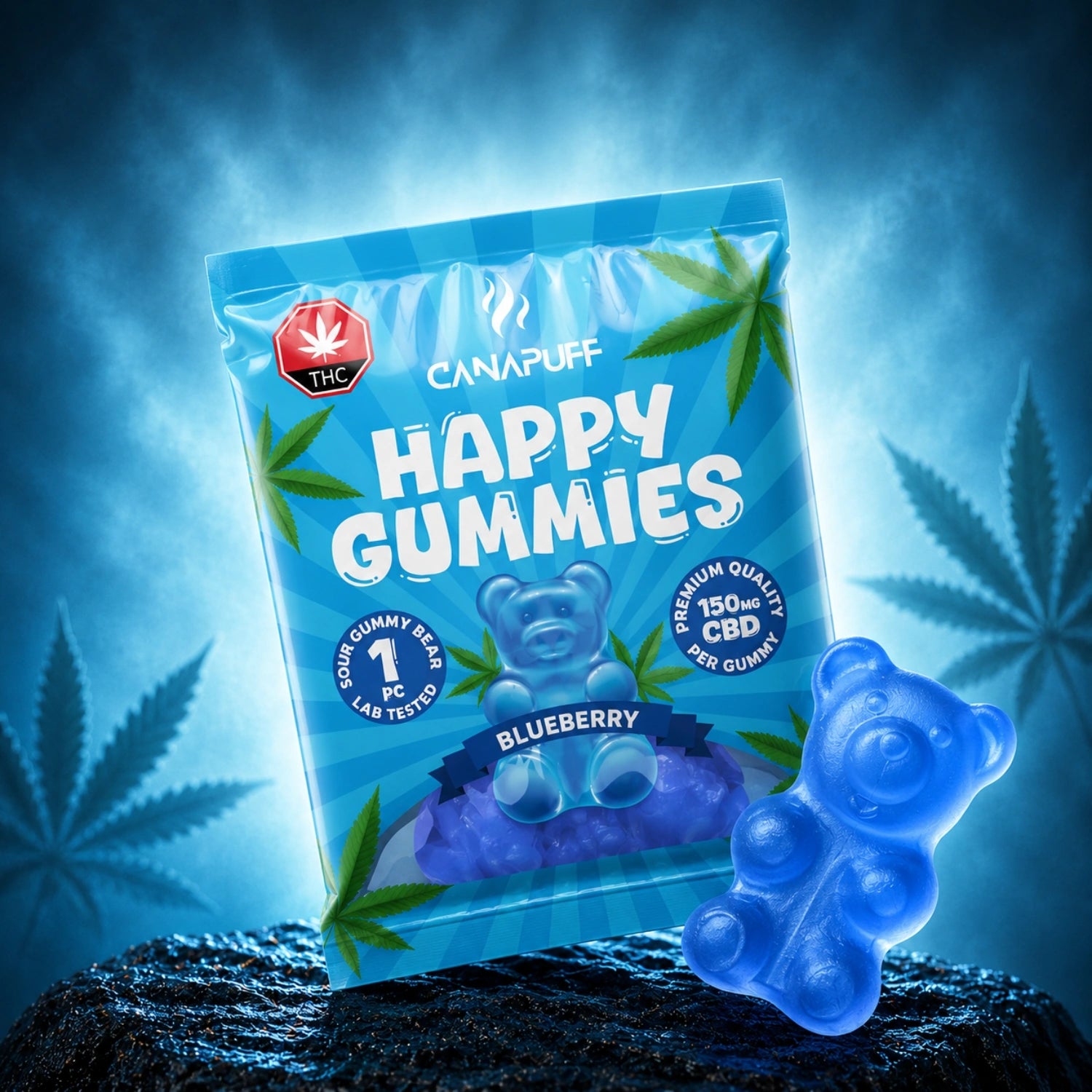 CBD Gomas Mirtilo