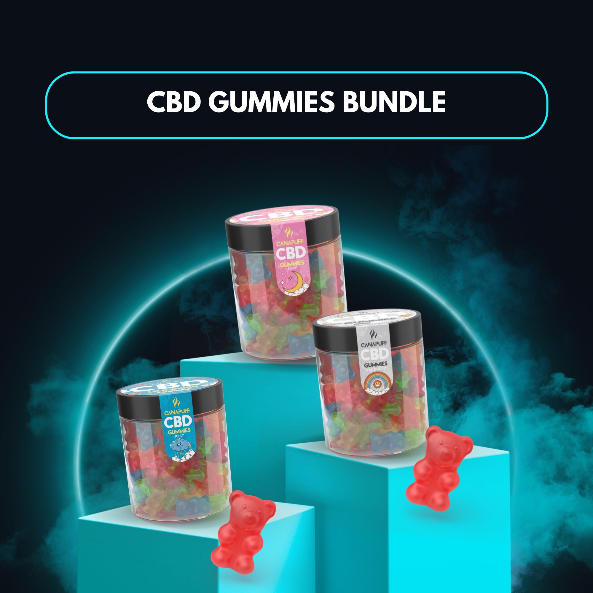 CBD Gomas Bundle (3x10 unid.)