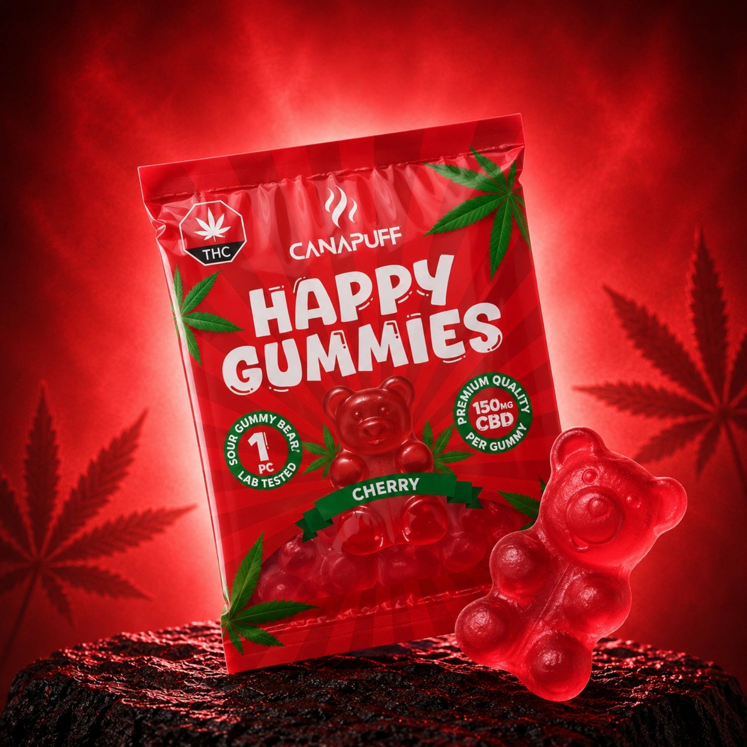 CBD Gomas Cereja