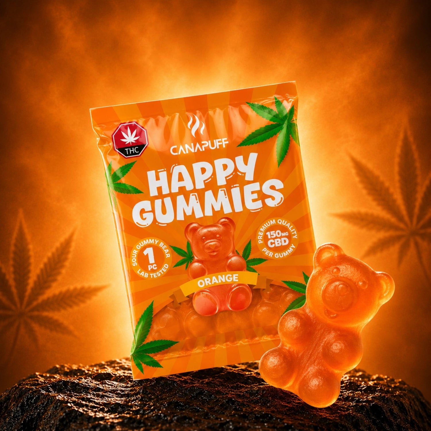 CBD Gomas Laranja